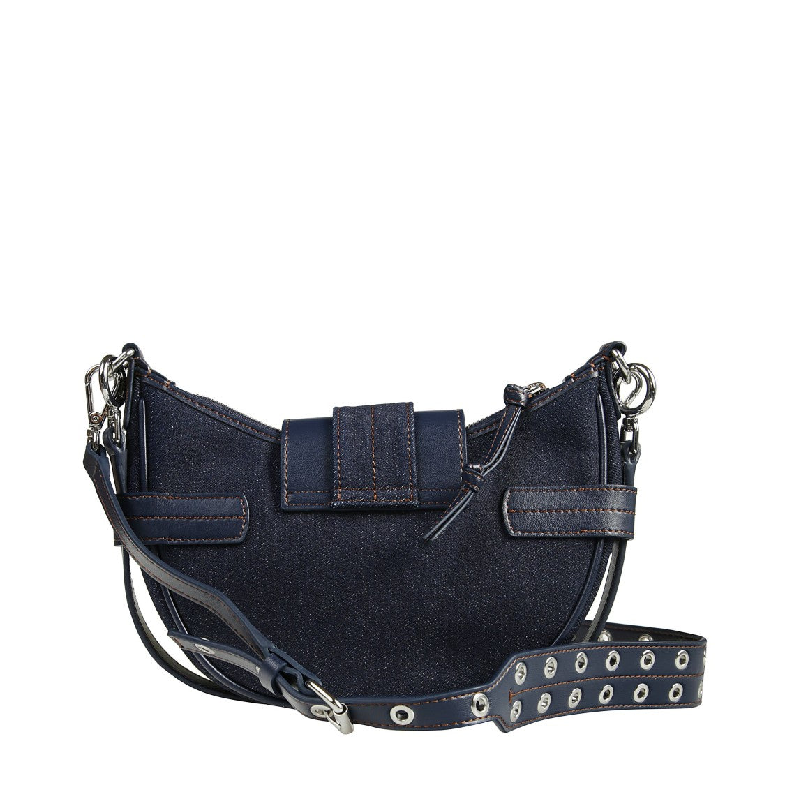 Ganni Nylon Crescent Shoulder Bag