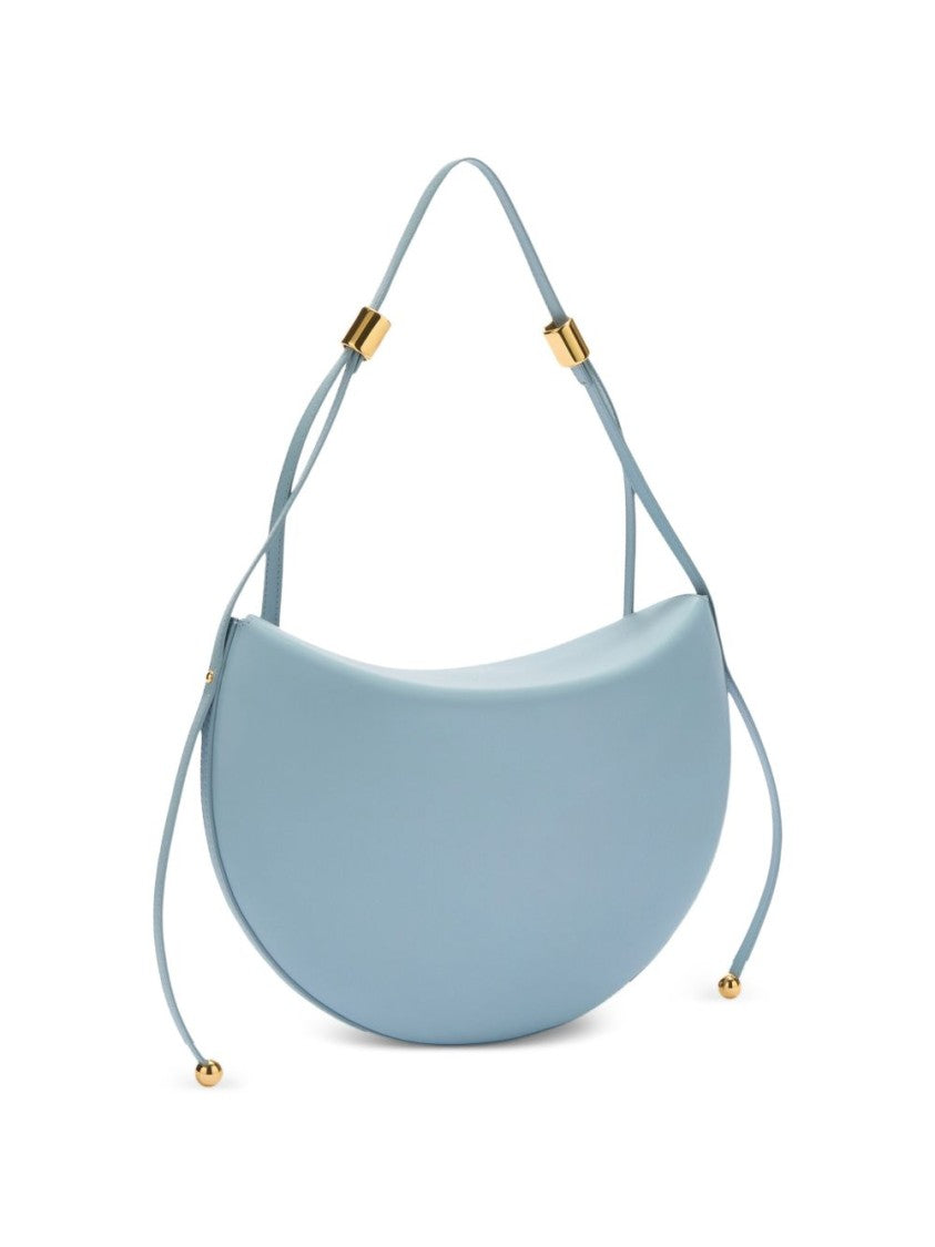 Furla Crescent Handbag With Gold Accents