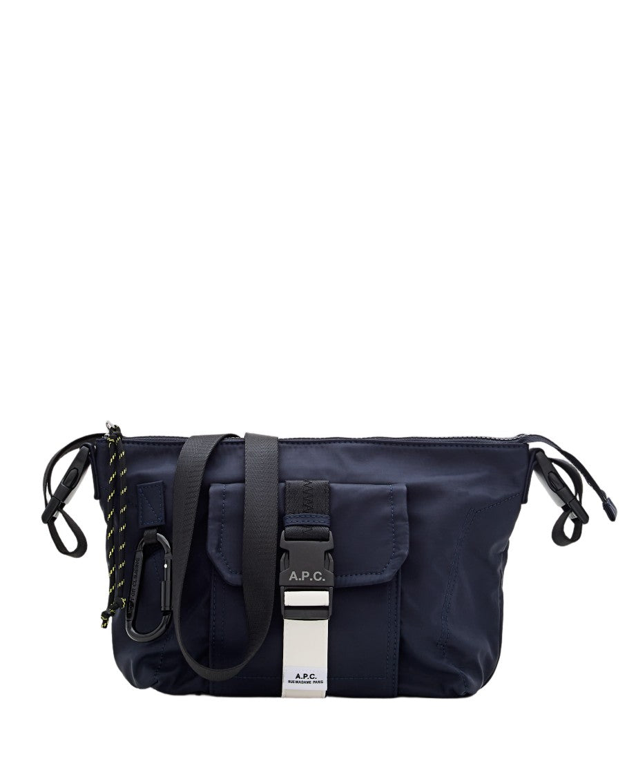 A.P.C. Compact Crossbody Bag With Flap Pocket