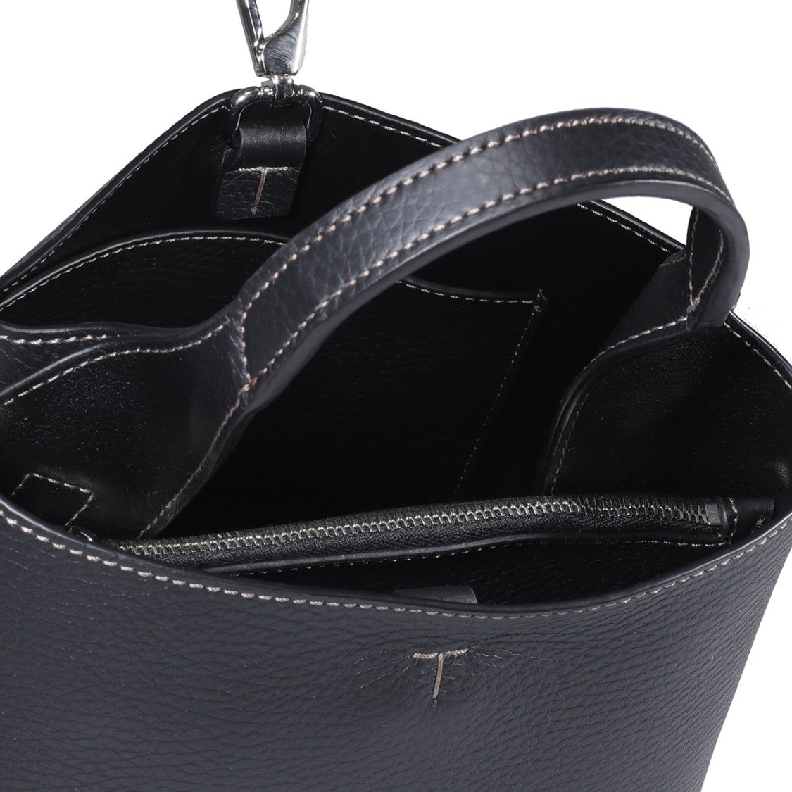 Tod's Black Leather Tote