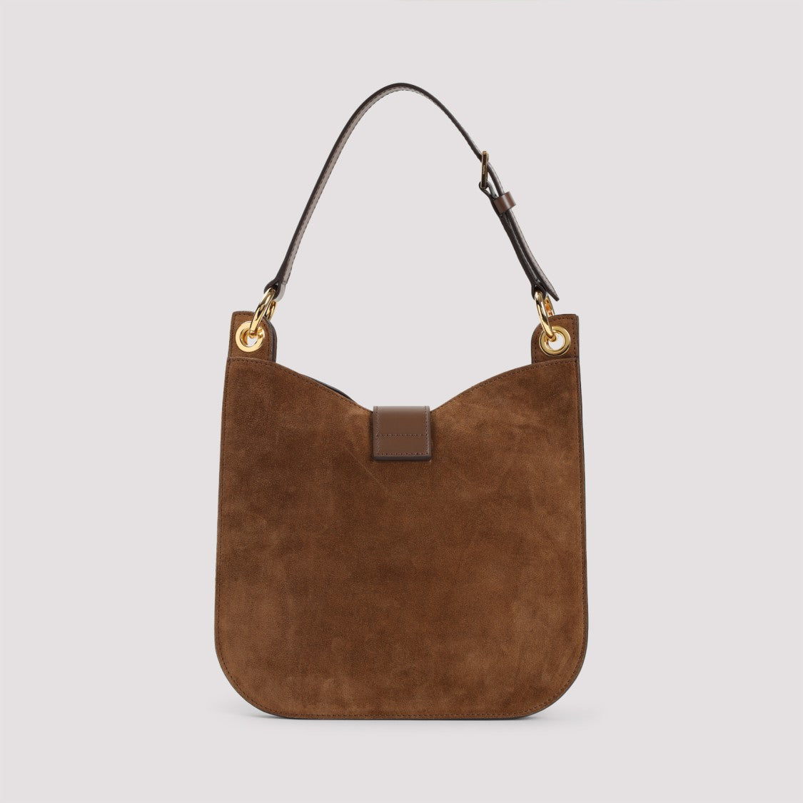 Tom Ford Brown Calf Leather Shoulder Bag