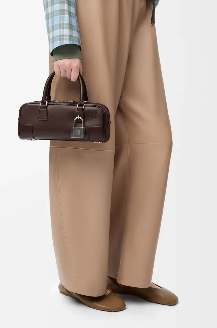 Amazona 23 Cropped Bag In Shiny Calfskin