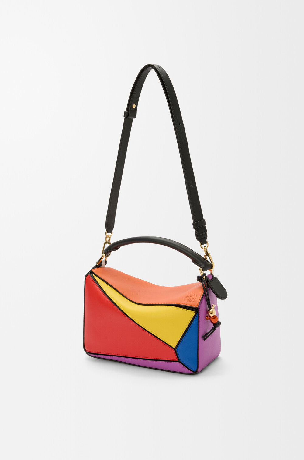 Puzzle 10 Multicolour Re-edition Bag In Classic Calfskin