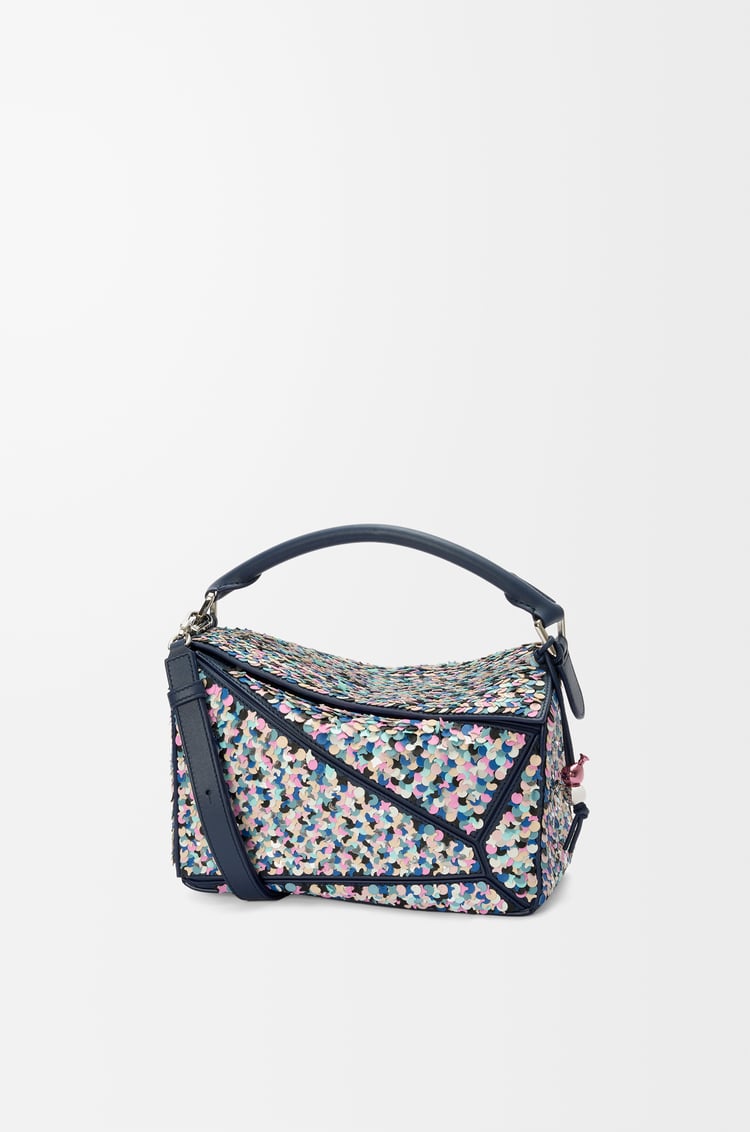 Puzzle 10 Confetti Bag In Classic Calfskin