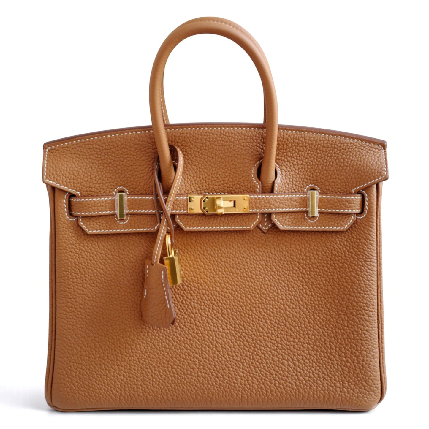 BNIB Hermès Birkin 25 Bag Gold Togo Leather with Gold Hardware