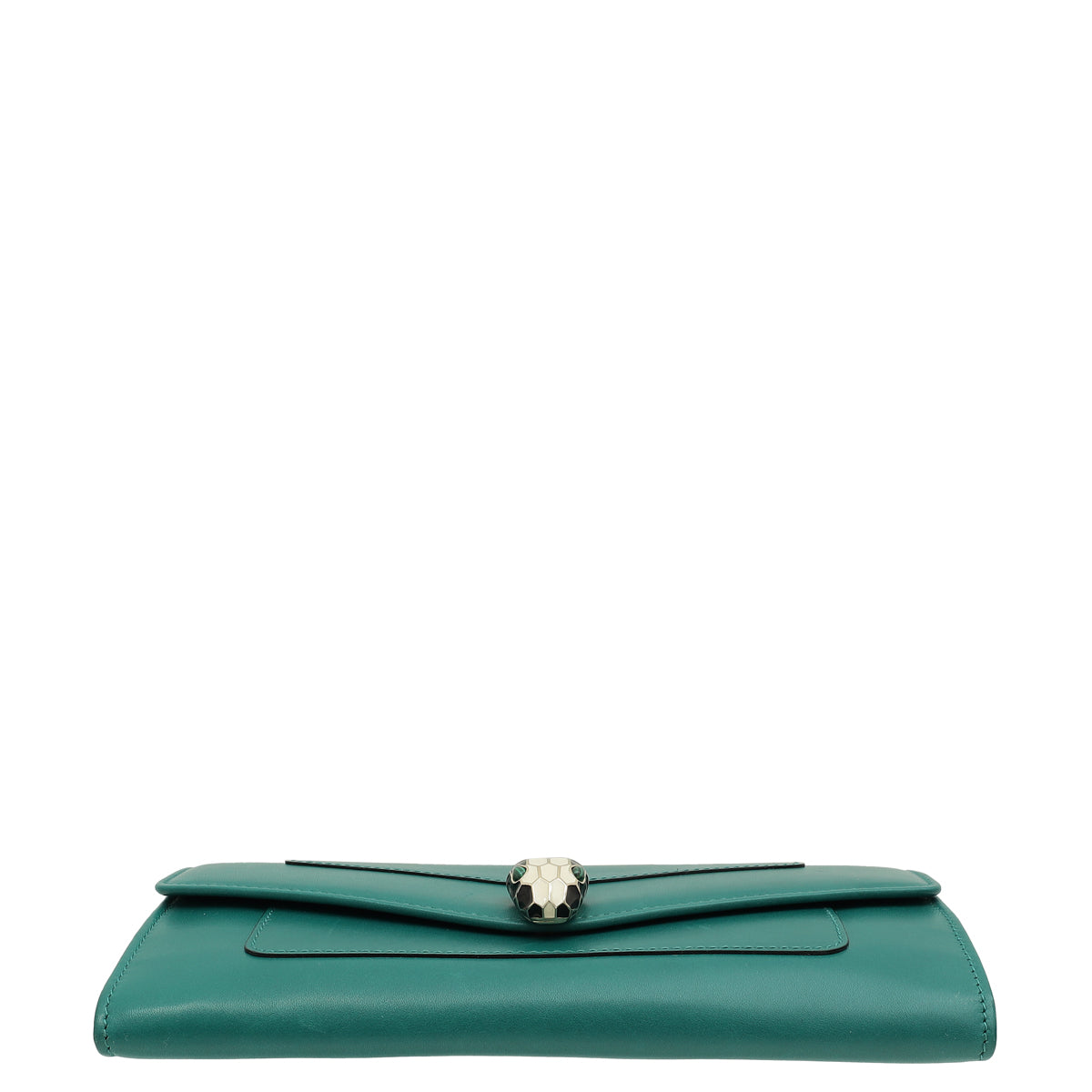 Bvlgari Green Serpenti Forever Continental Wallet