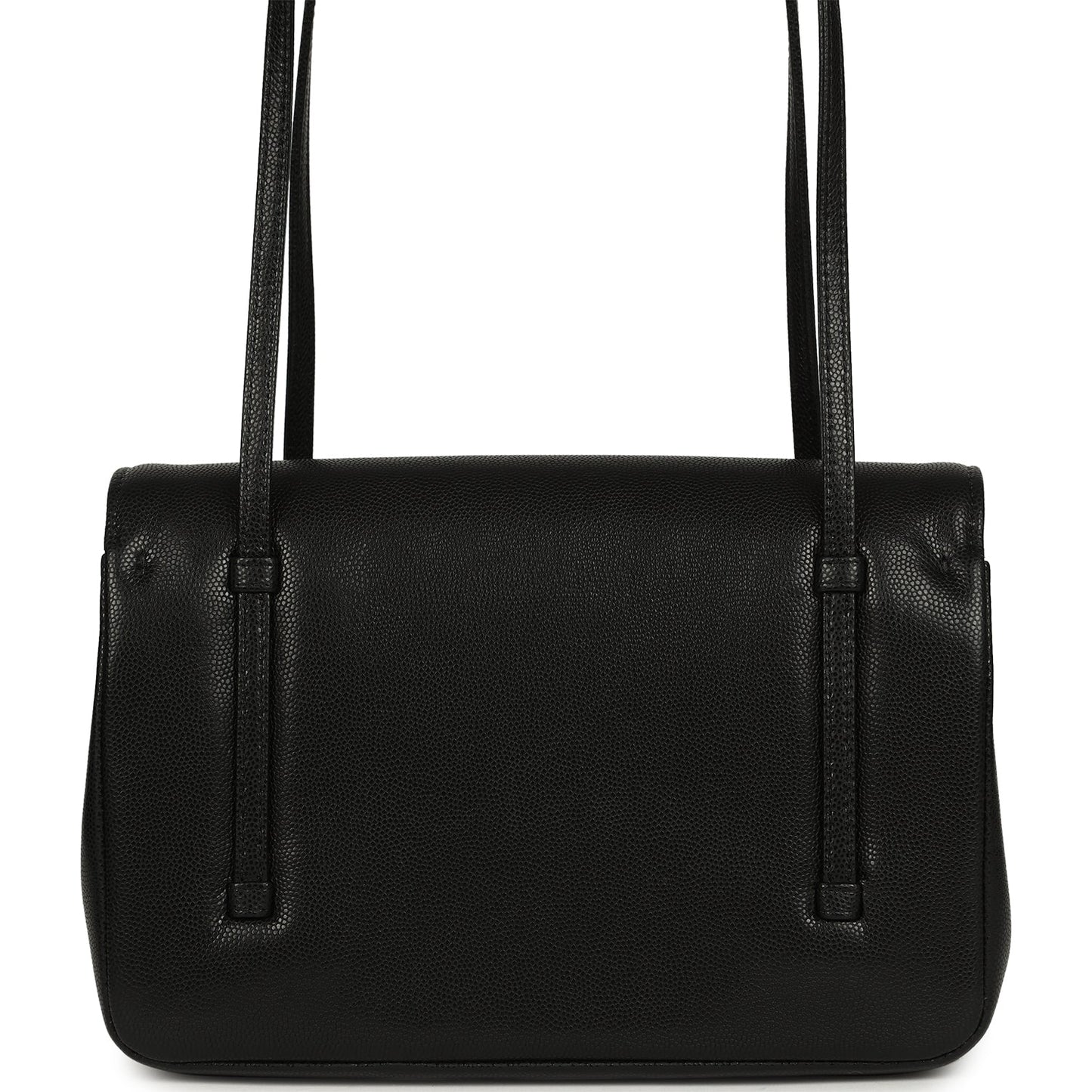 Chanel Small Preppy Coco Clutch with Straps Black Shiny Caviar Brushed Gold Hardware