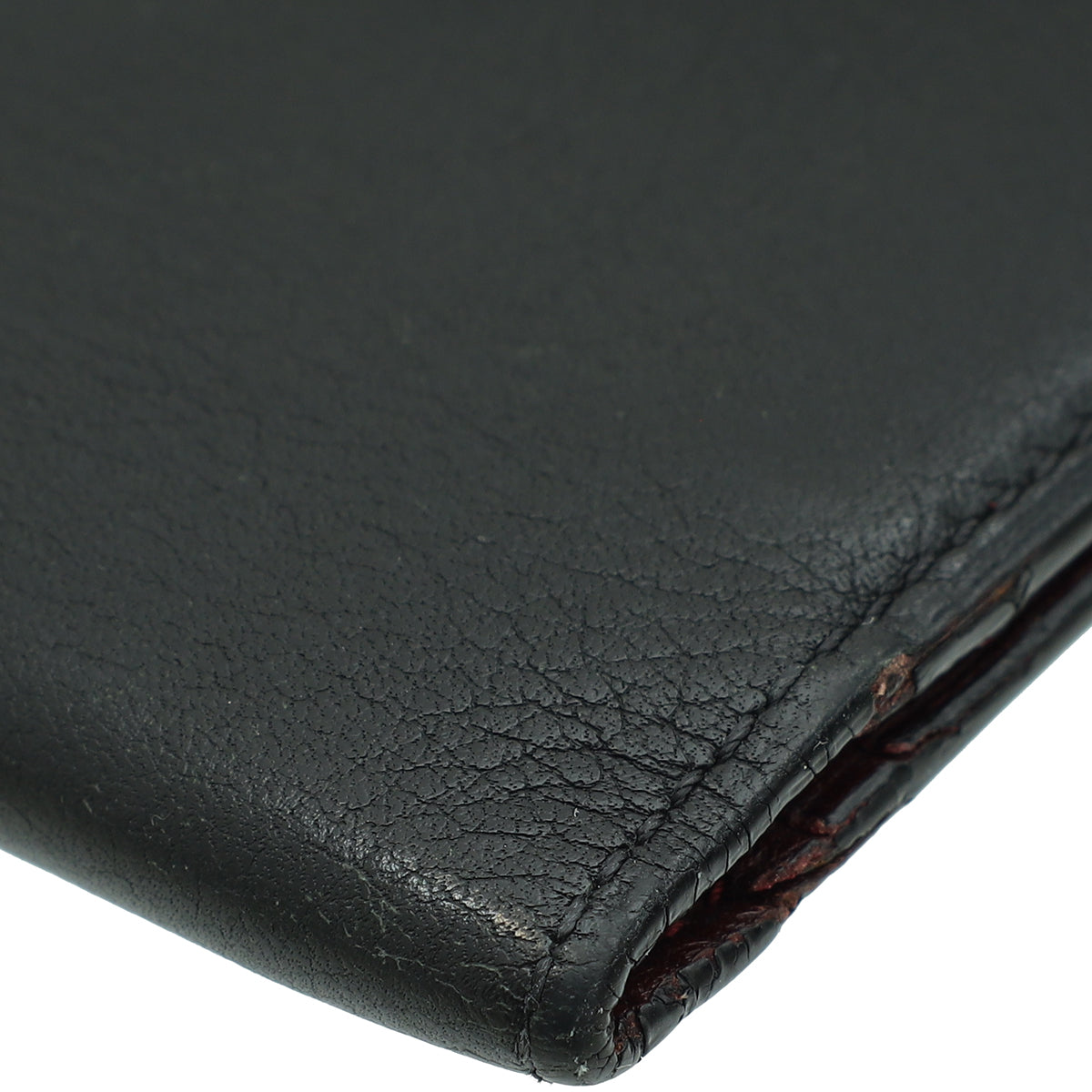 Cartier Black Must De Cartier 6 Credit Card Compact Wallet