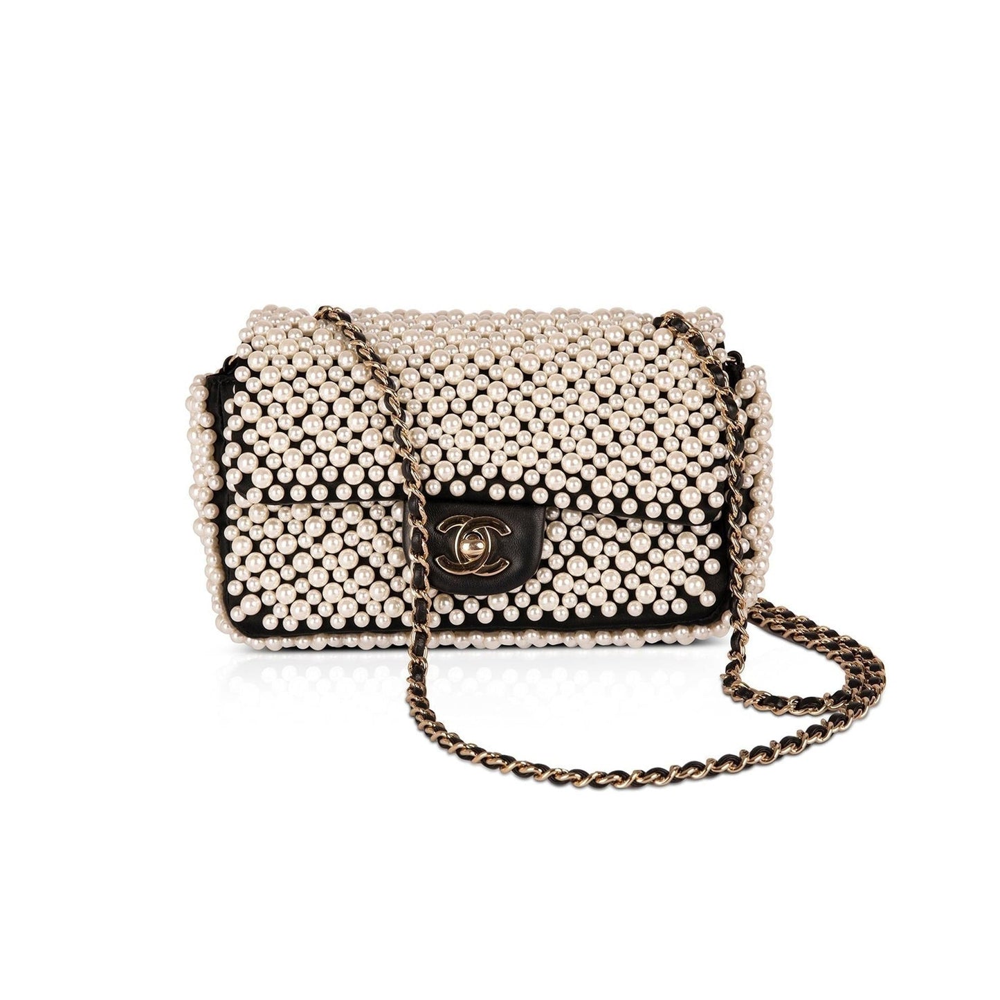 Chanel Faux Pearl CC Flap Bag