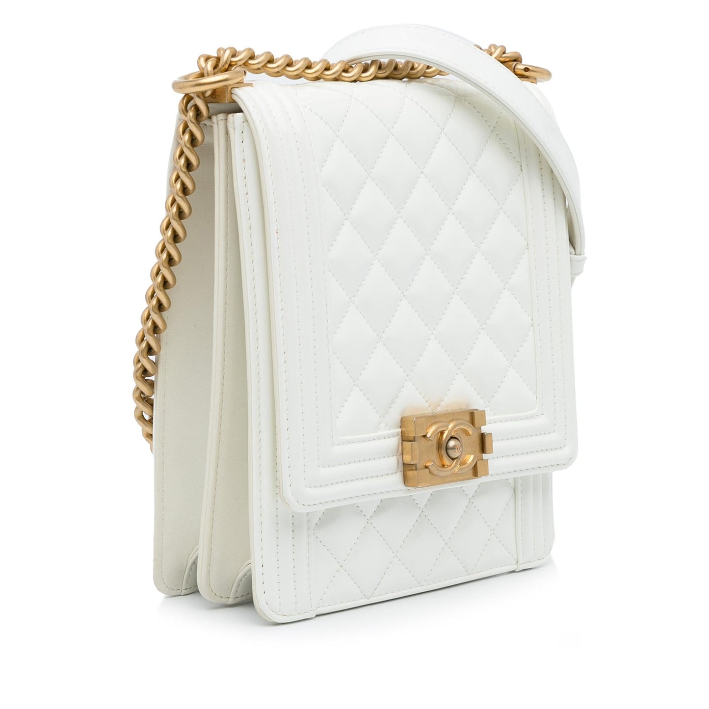 Chanel North South Boy Flap (SHG-sNk1nD)