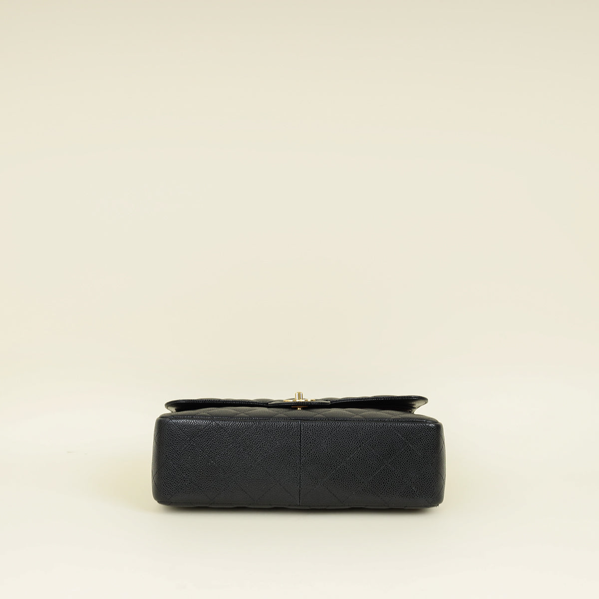 Chanel Black CC Classic Double Flap Jumbo Bag