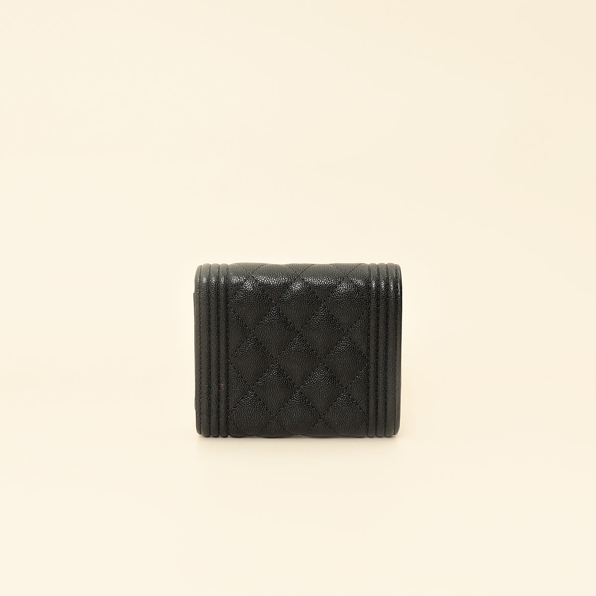 Chanel Black Boy Small Wallet