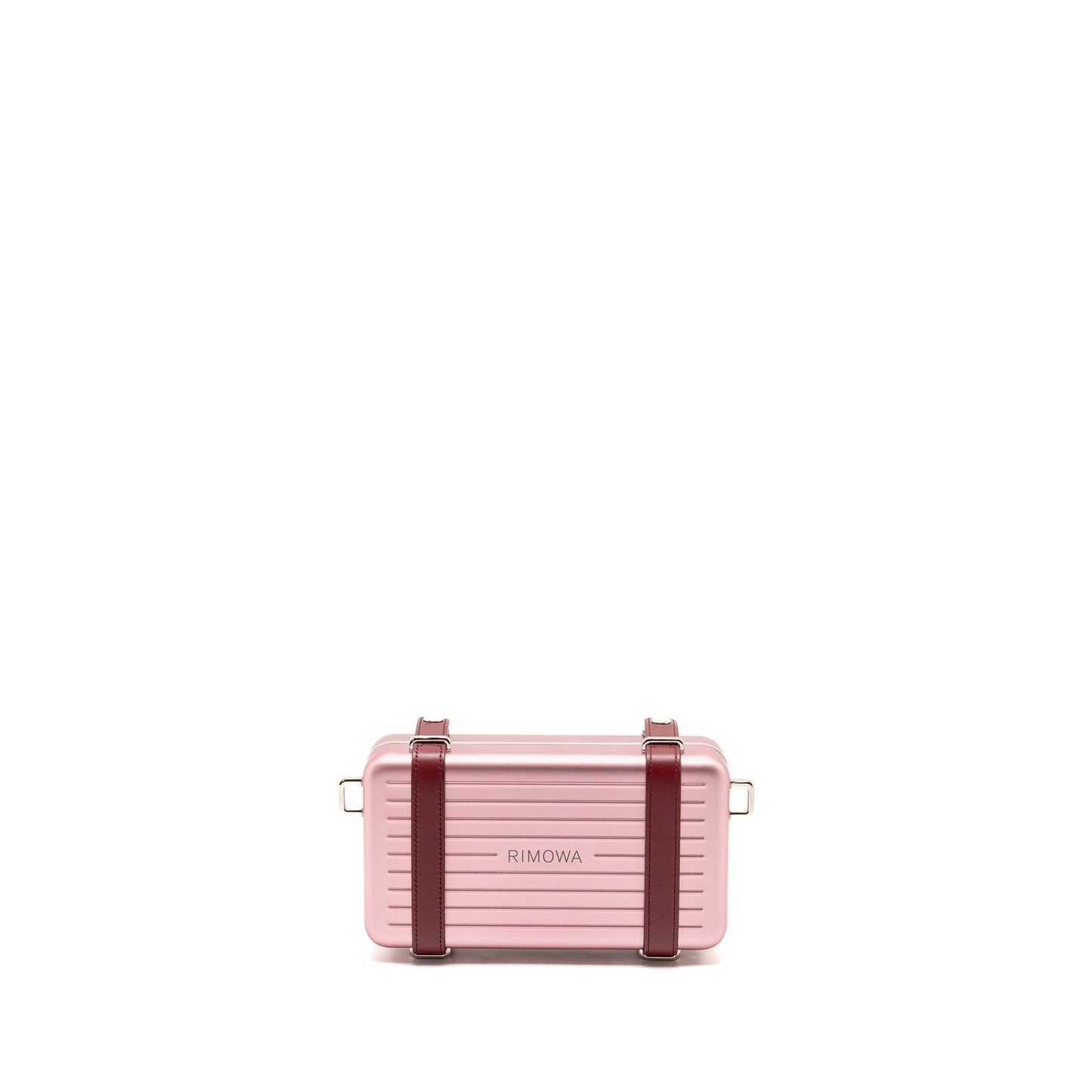 Dior Dior x Rimowa Shoulder Bag Aluminium/ calfskin Pink/ Red SHW
