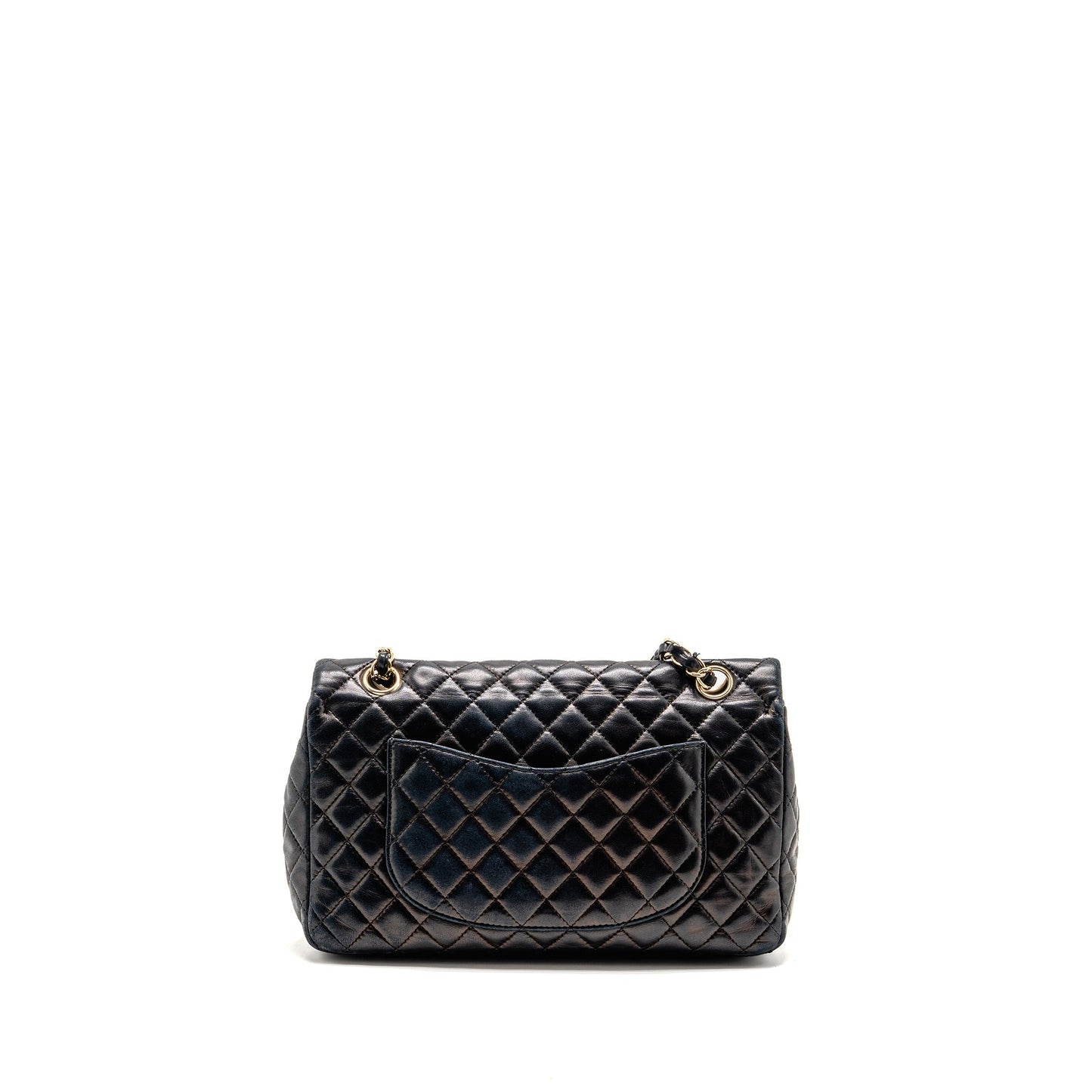 Chanel heart charms flap bag quilted Lambskin black GHW