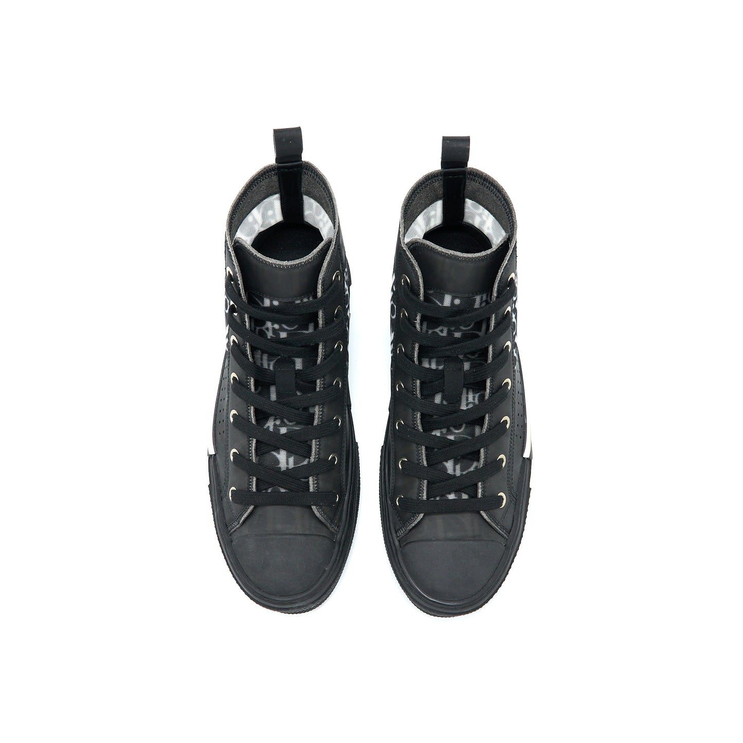Dior Size 39 High-Top Sneaker Black/Multicolour