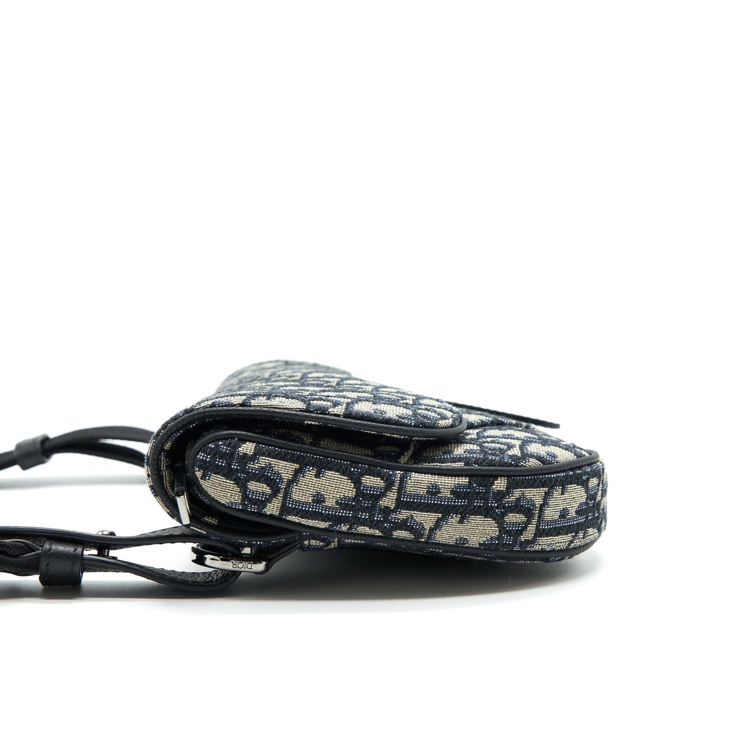 CHRISTIAN DIOR OBLIQUE SADDLE BELT BAG