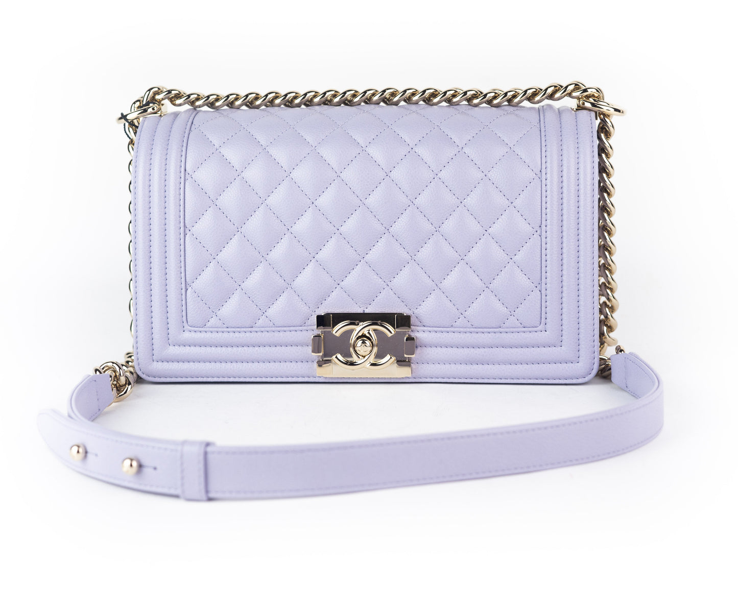 Chanel Caviar Medium Boy Bag