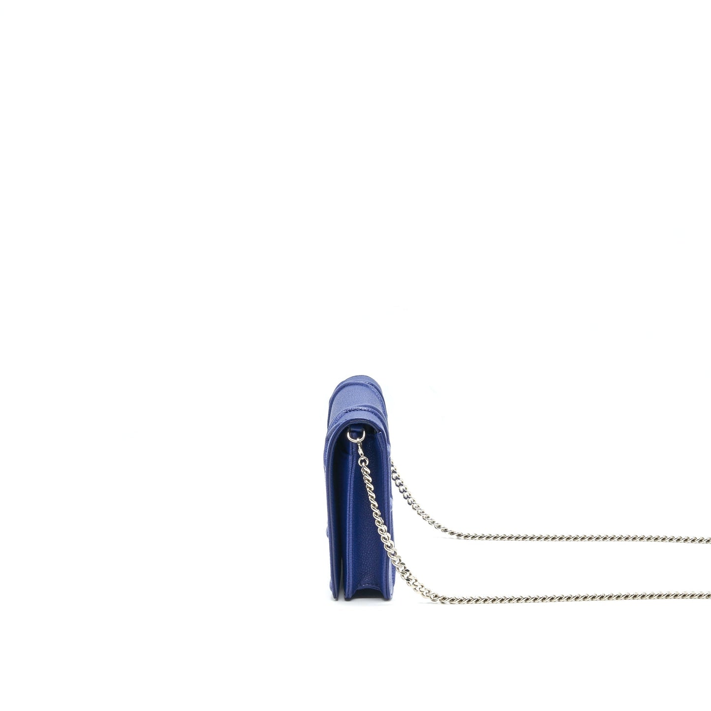 Dior Diorama Wallet on Chain Blue with SHW