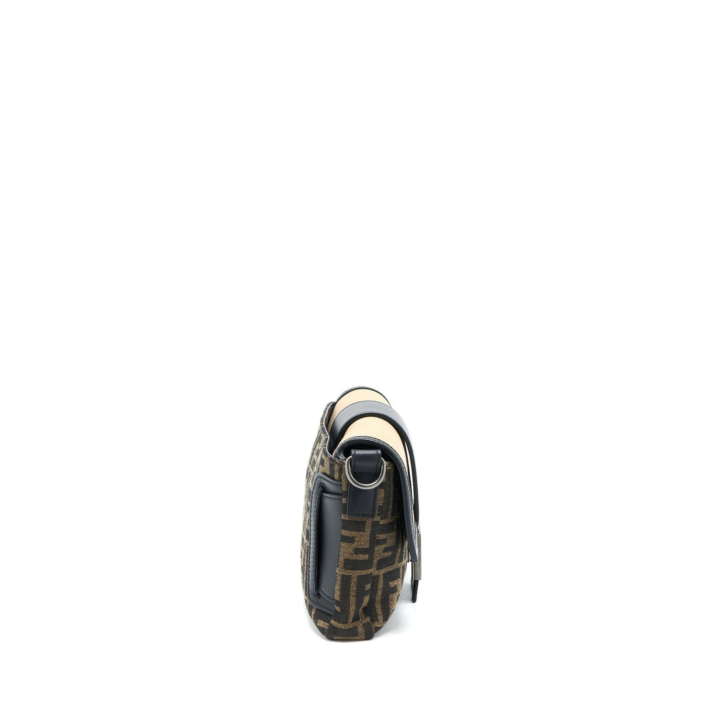 Fendi Regular Baguette Bag FF Jacquard Canvas Multicolour SHW