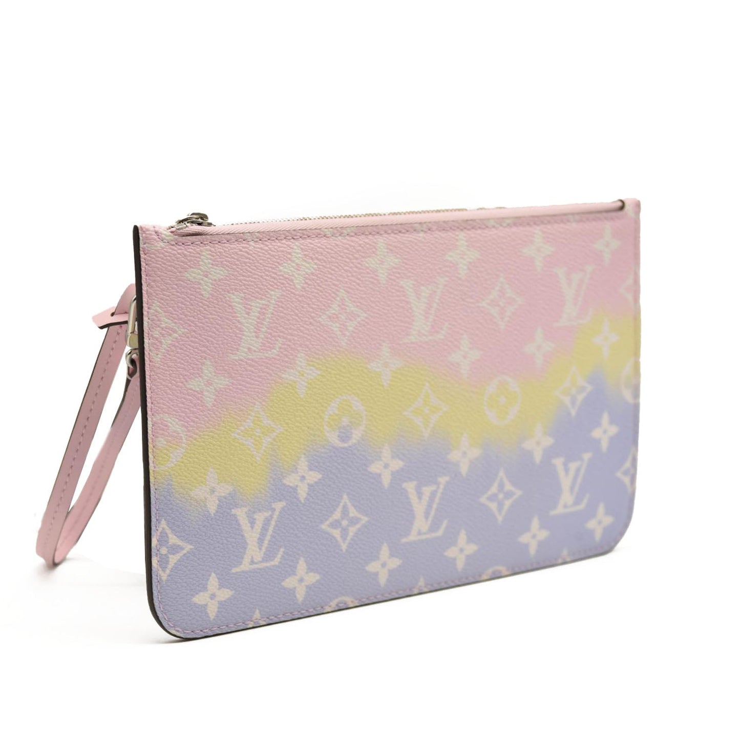 LOUIS VUITTON Monogram Escale Neverfull MM GM Pochette Pastel