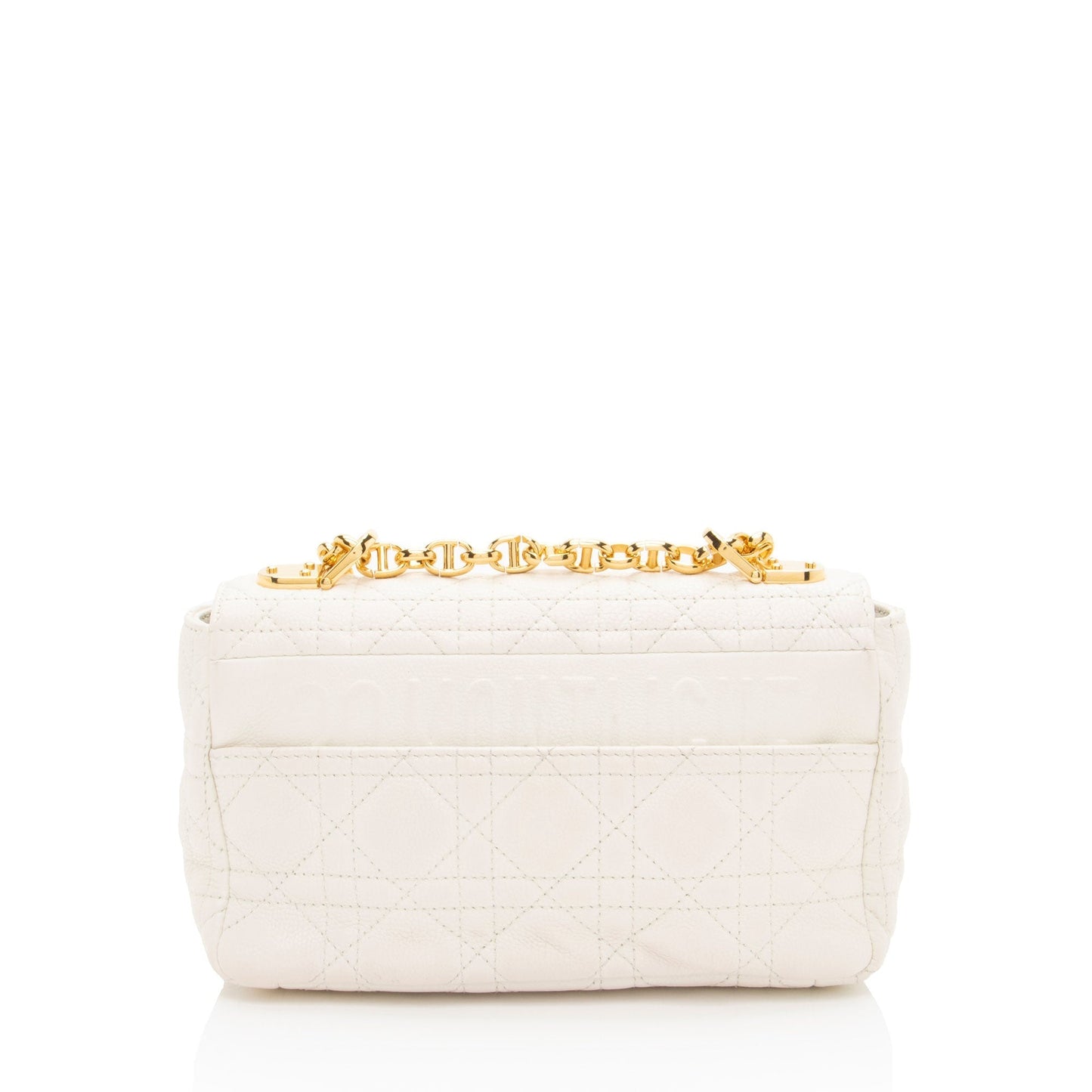 Dior Cannage Calfskin Caro Small Shoulder Bag