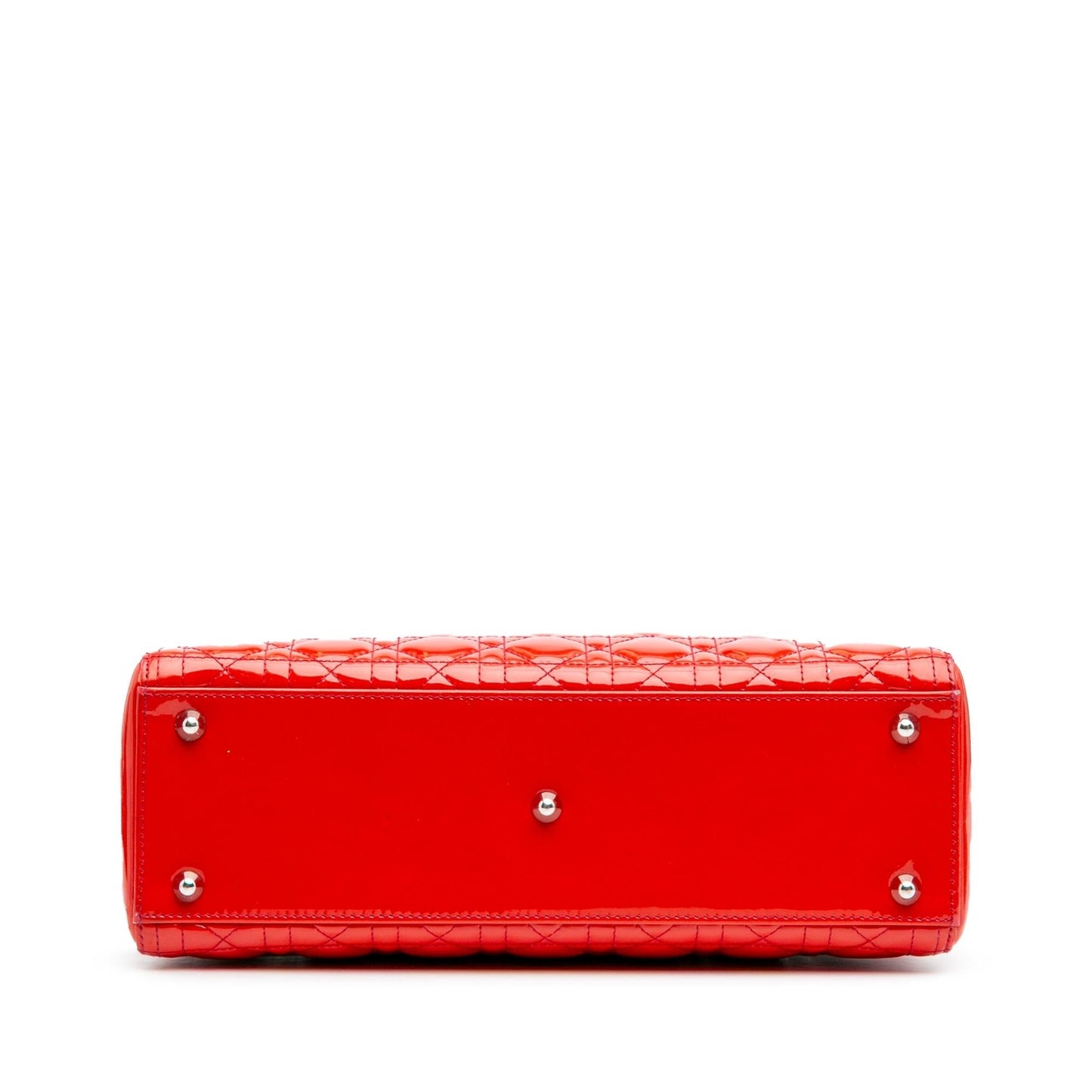 Dior Large Patent Cannage Lady Dior