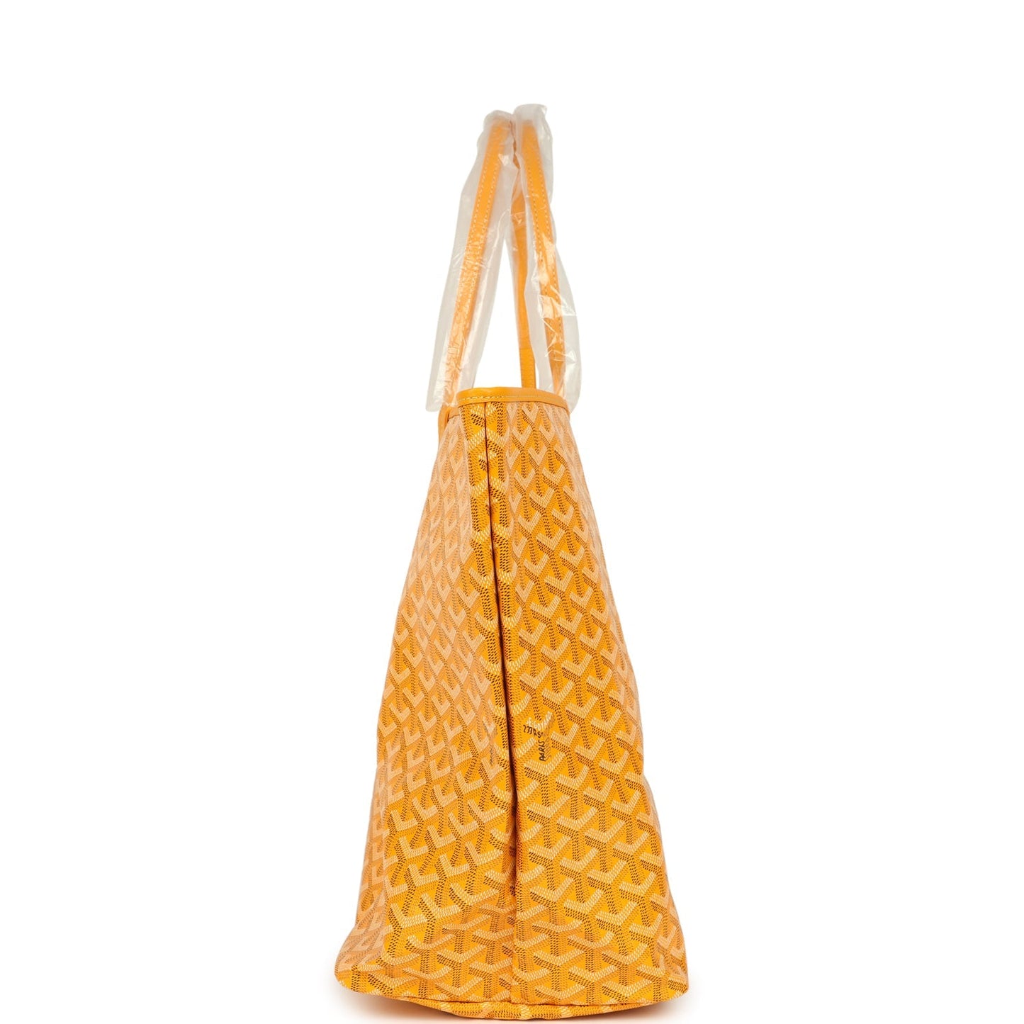 Goyard Goyardine Yellow Saint Louis GM Tote Bag Palladium Hardware