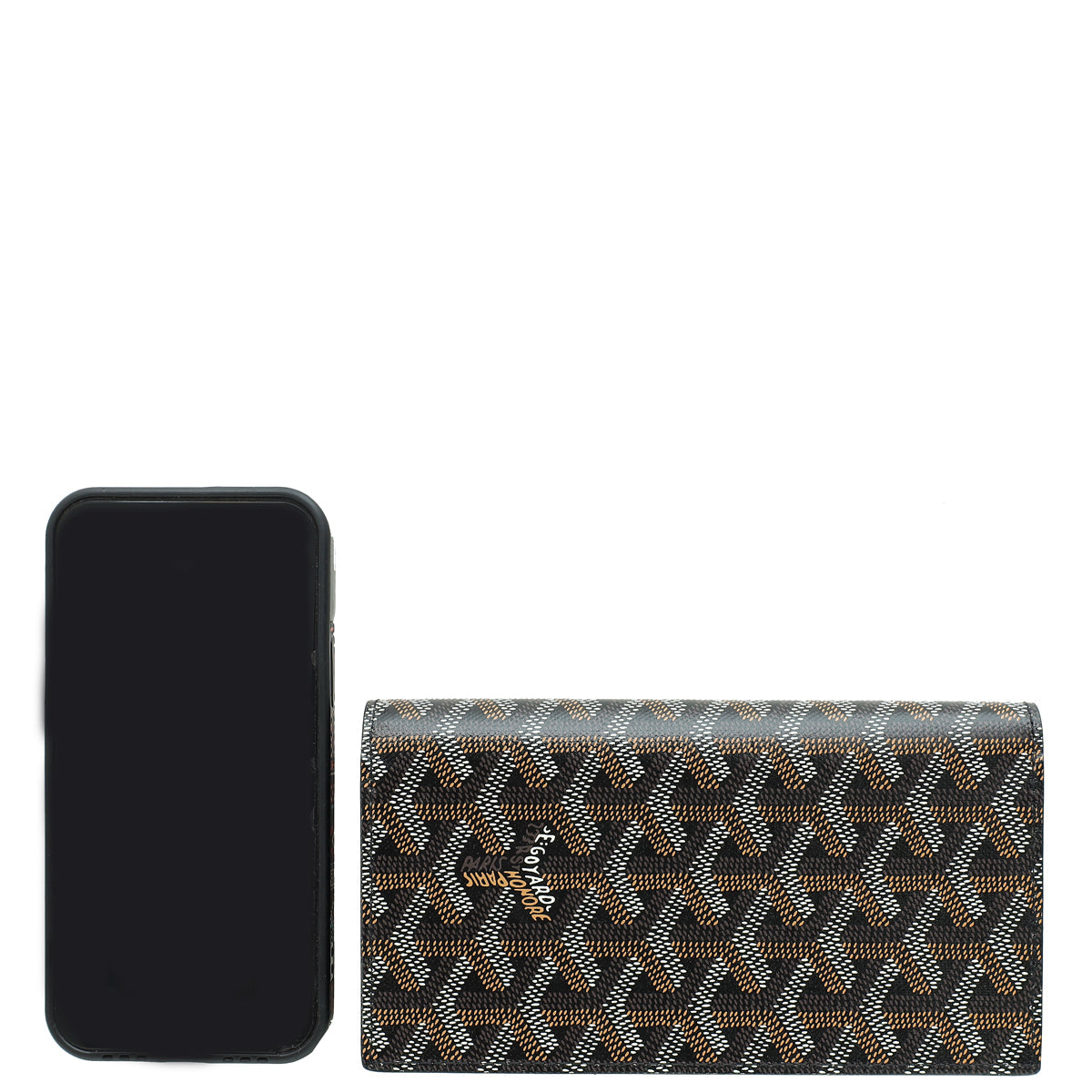 Goyard Black Goyardine Saint-Lambert Wallet