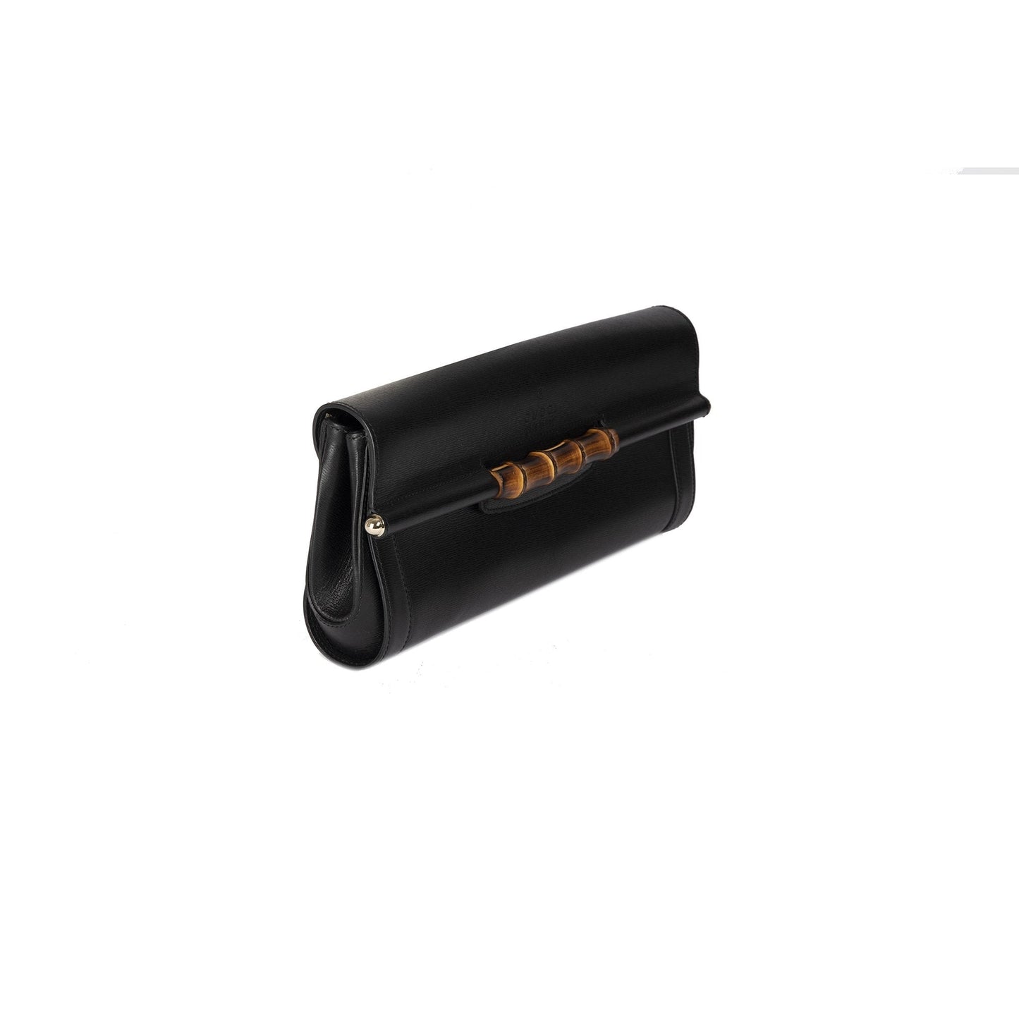 Gucci Bamboo Leather Clutch