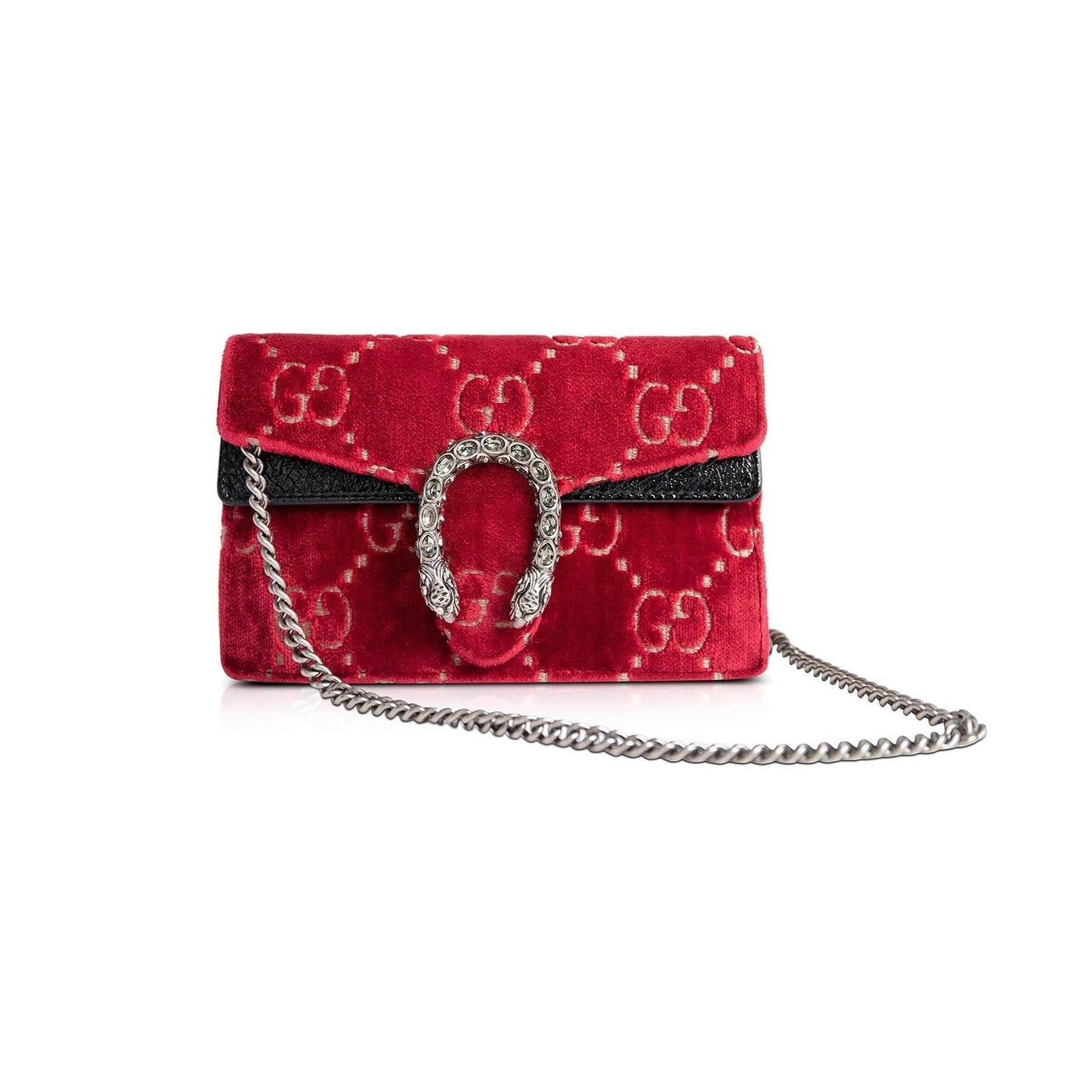Gucci Dionysus GG Velvet Super Mini Bag