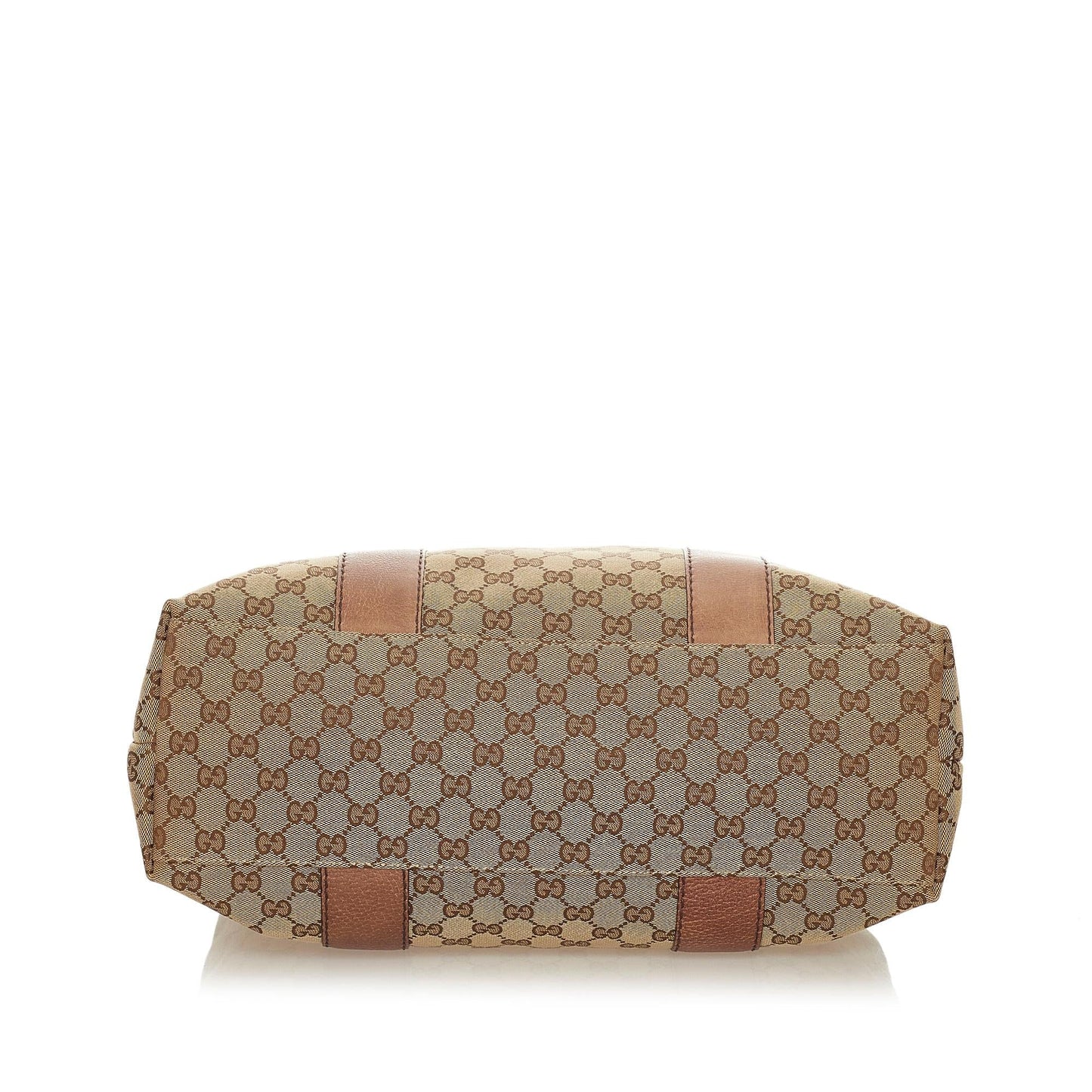 Gucci GG Canvas Bamboo Libeccio Tote Bag (SHG-28049)