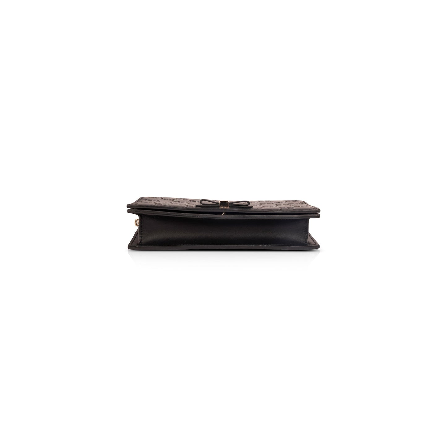Gucci GG Signature Bow Wallet on Chain