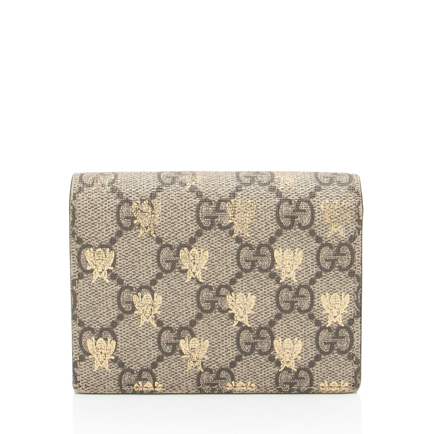 Gucci GG Supreme Bee Card Case