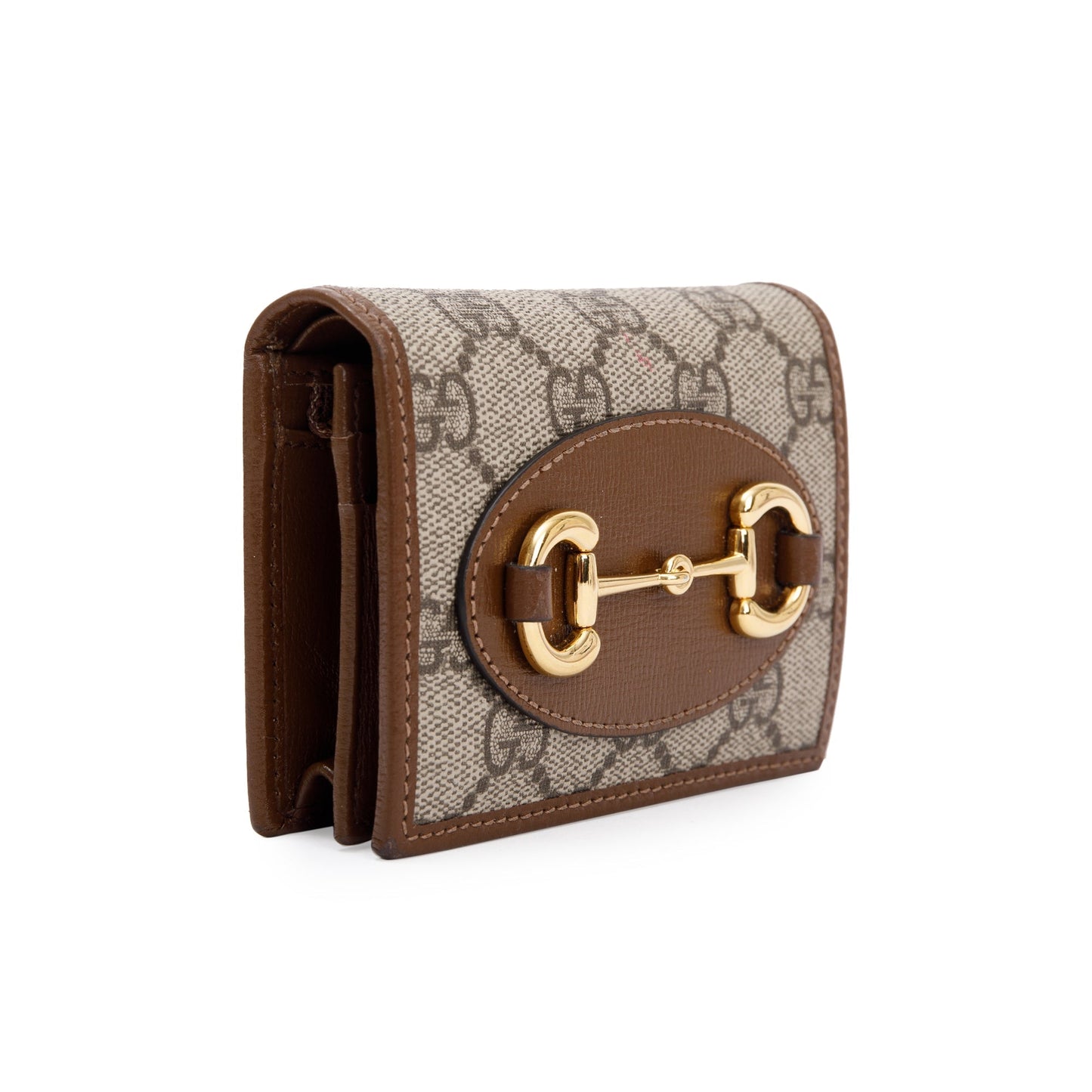 Gucci GG Supreme Canvas Horsebit 1955 Card Case Wallet