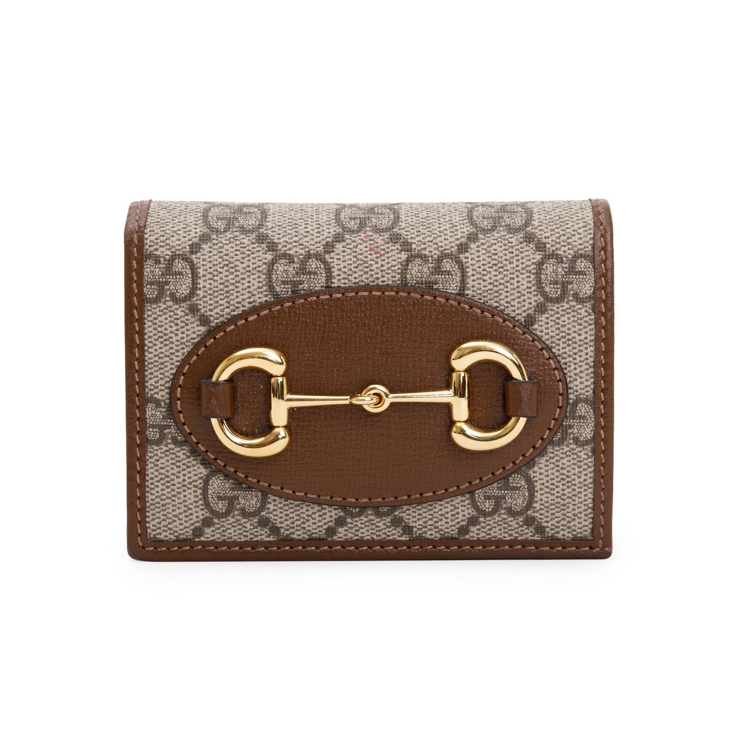 Gucci GG Supreme Canvas Horsebit 1955 Card Case Wallet