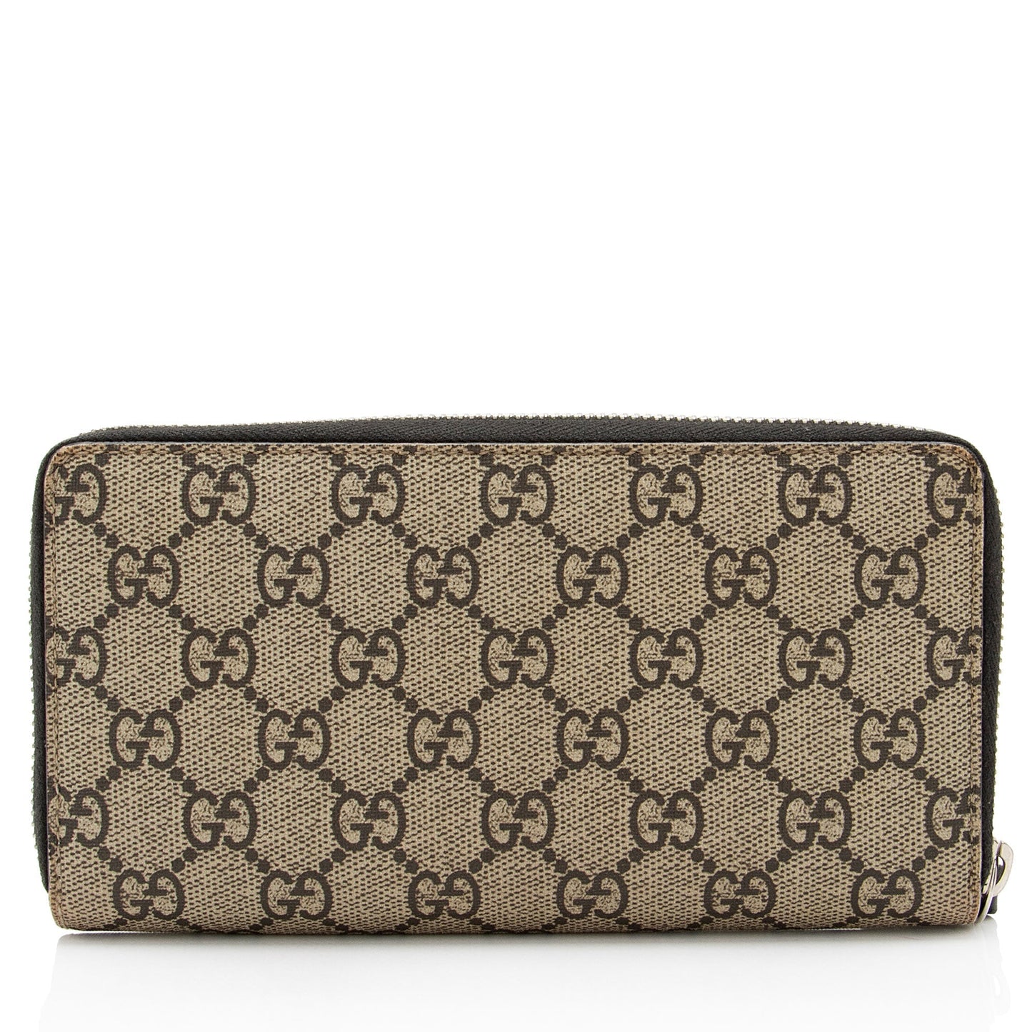 Gucci GG Supreme Kingsnake Zip Around Wallet (SHF-XF9siG)