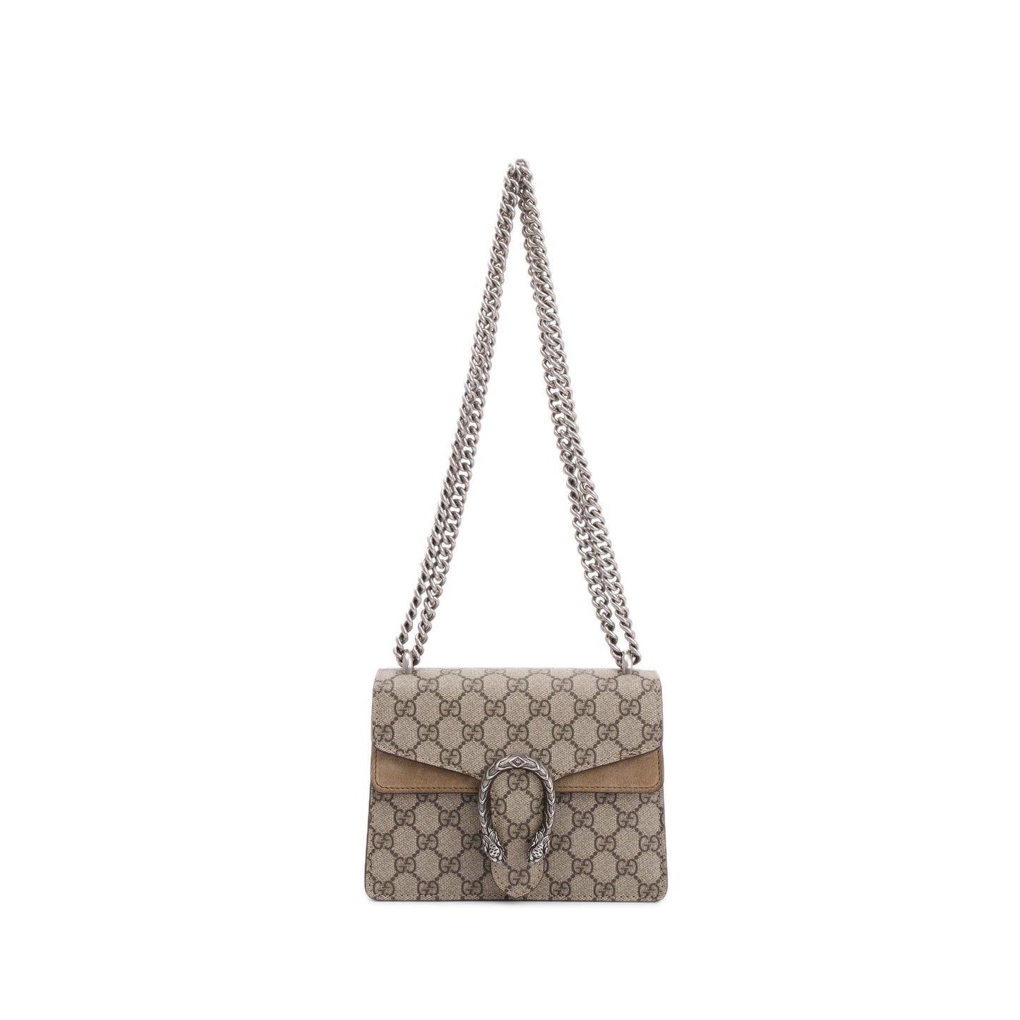 Gucci GG Supreme Mini Dionysus Chain Wallet
