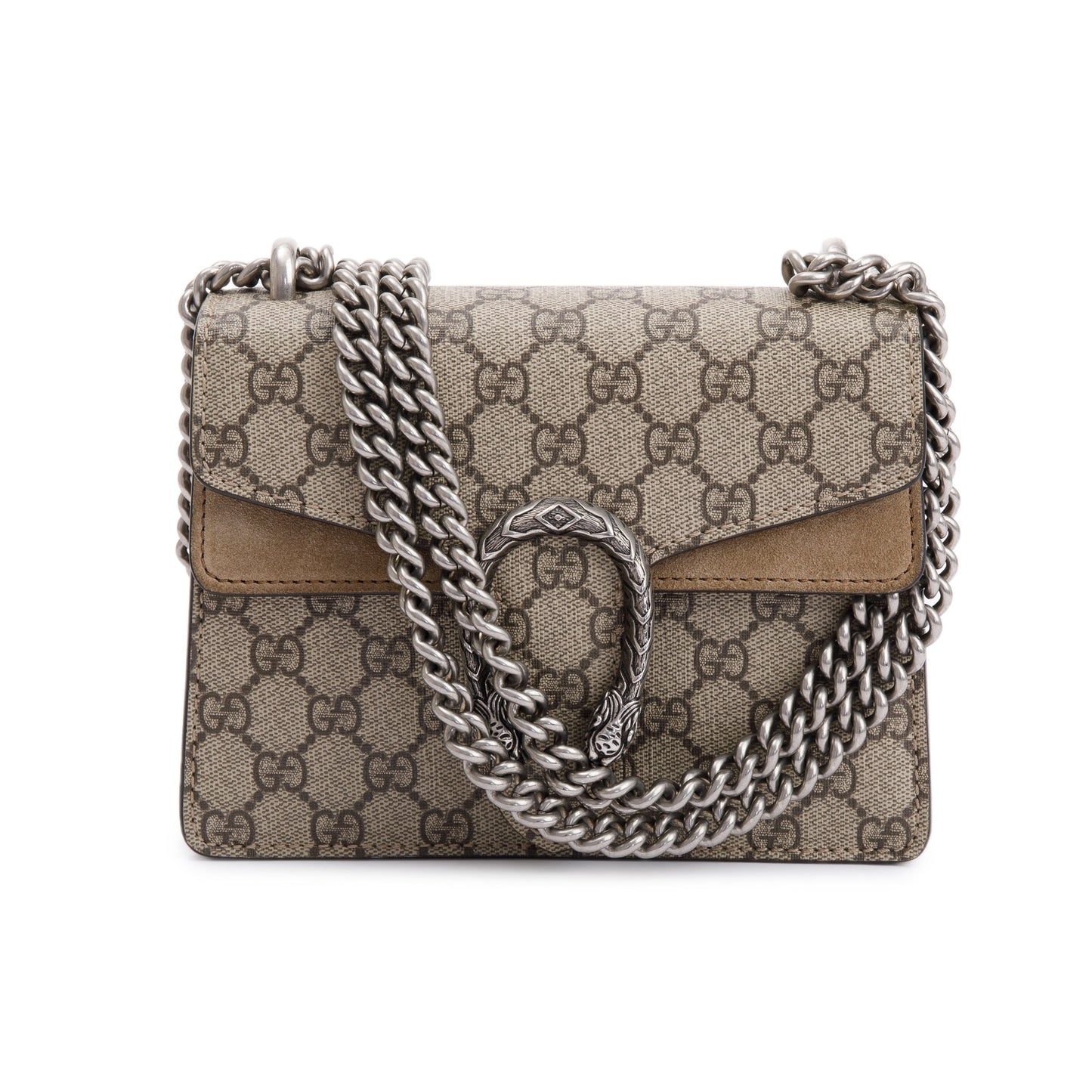 Gucci GG Supreme Mini Dionysus Chain Wallet