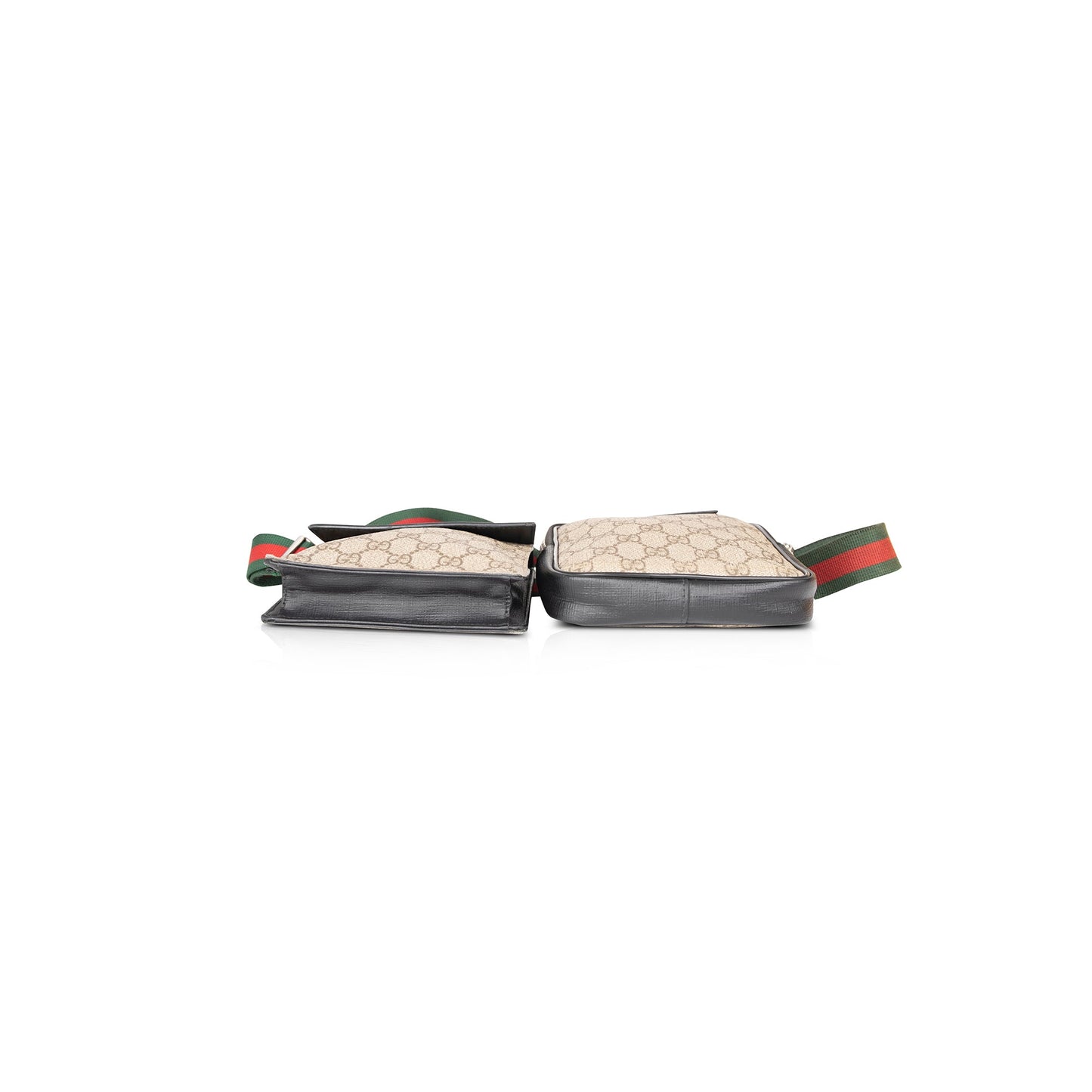 Gucci GG Supreme Web Double Belt Bag