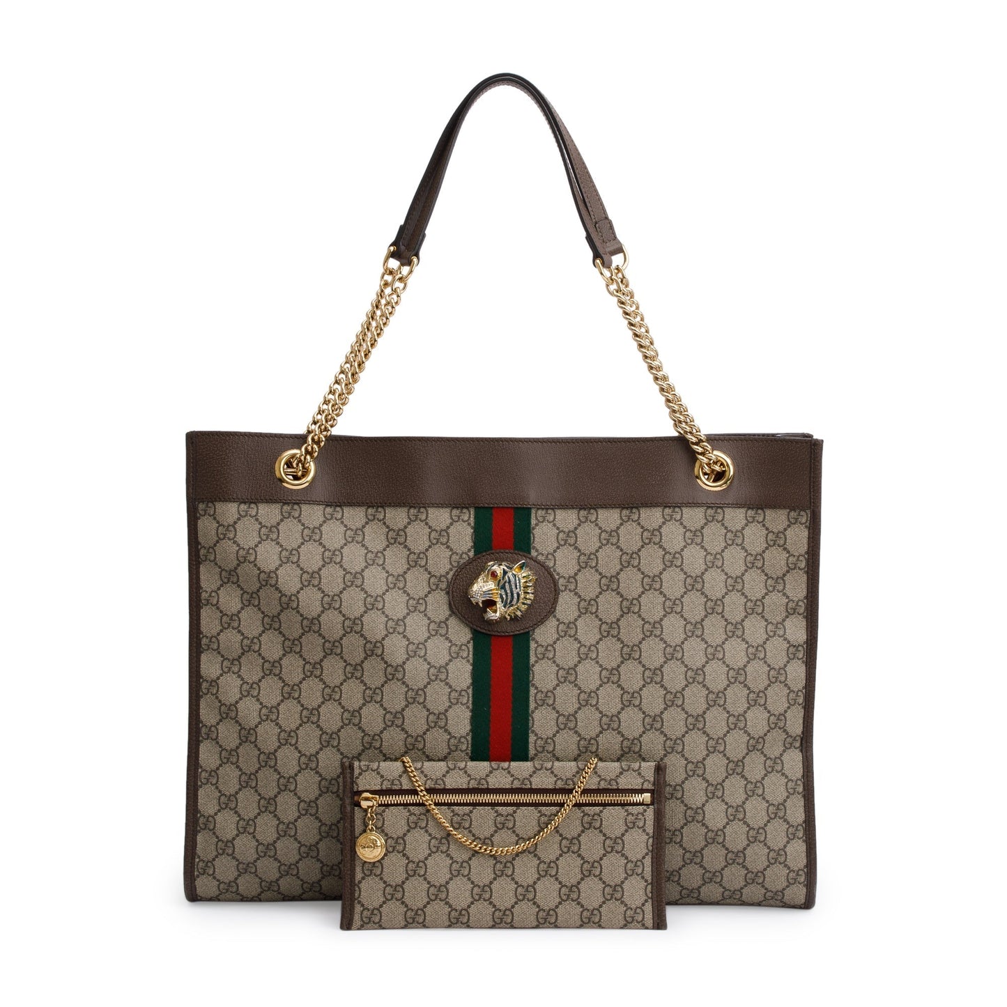 Gucci GG Supreme Web Large Rajah Tote