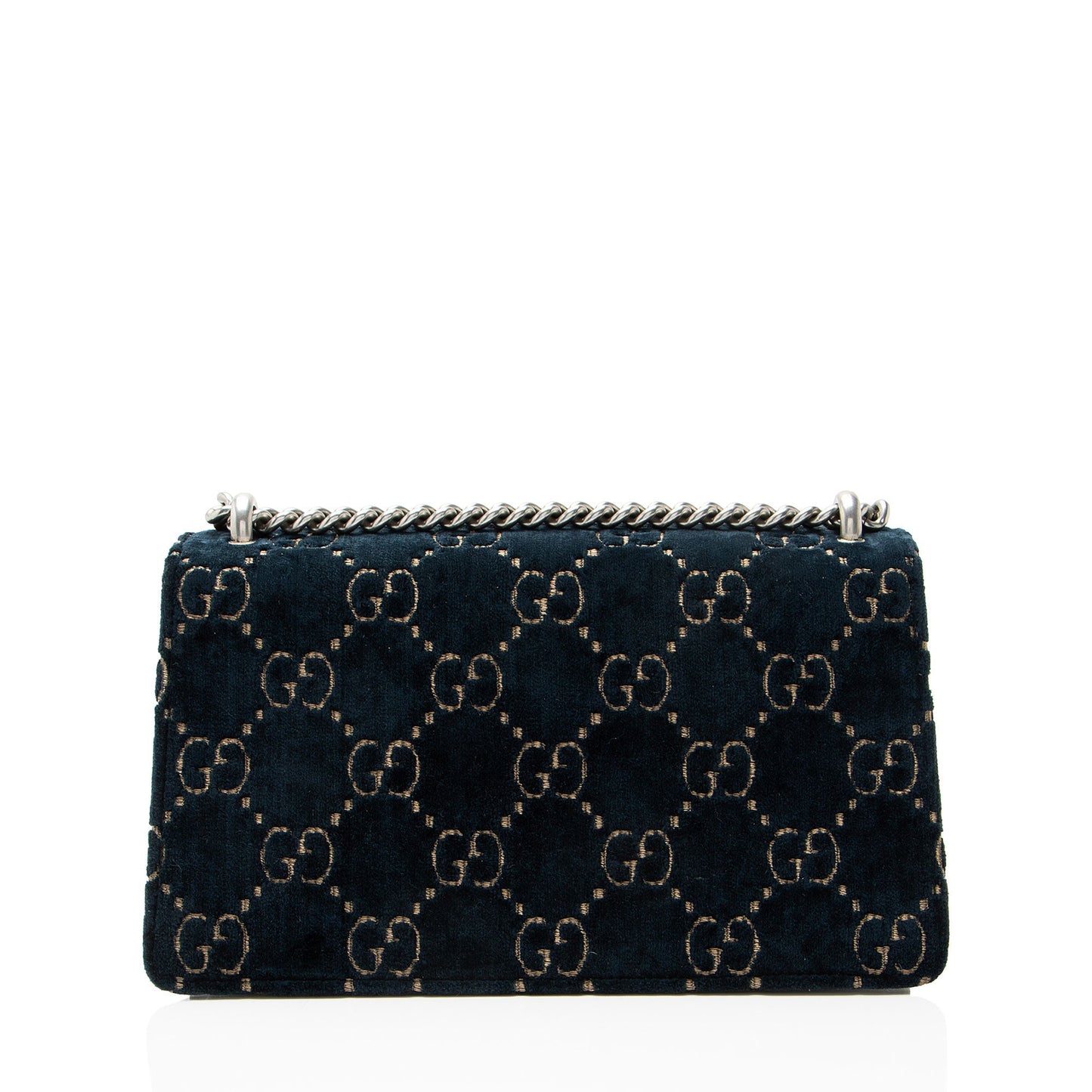 Gucci GG Velvet Crystal Dionysus Medium E/W Shoulder Bag