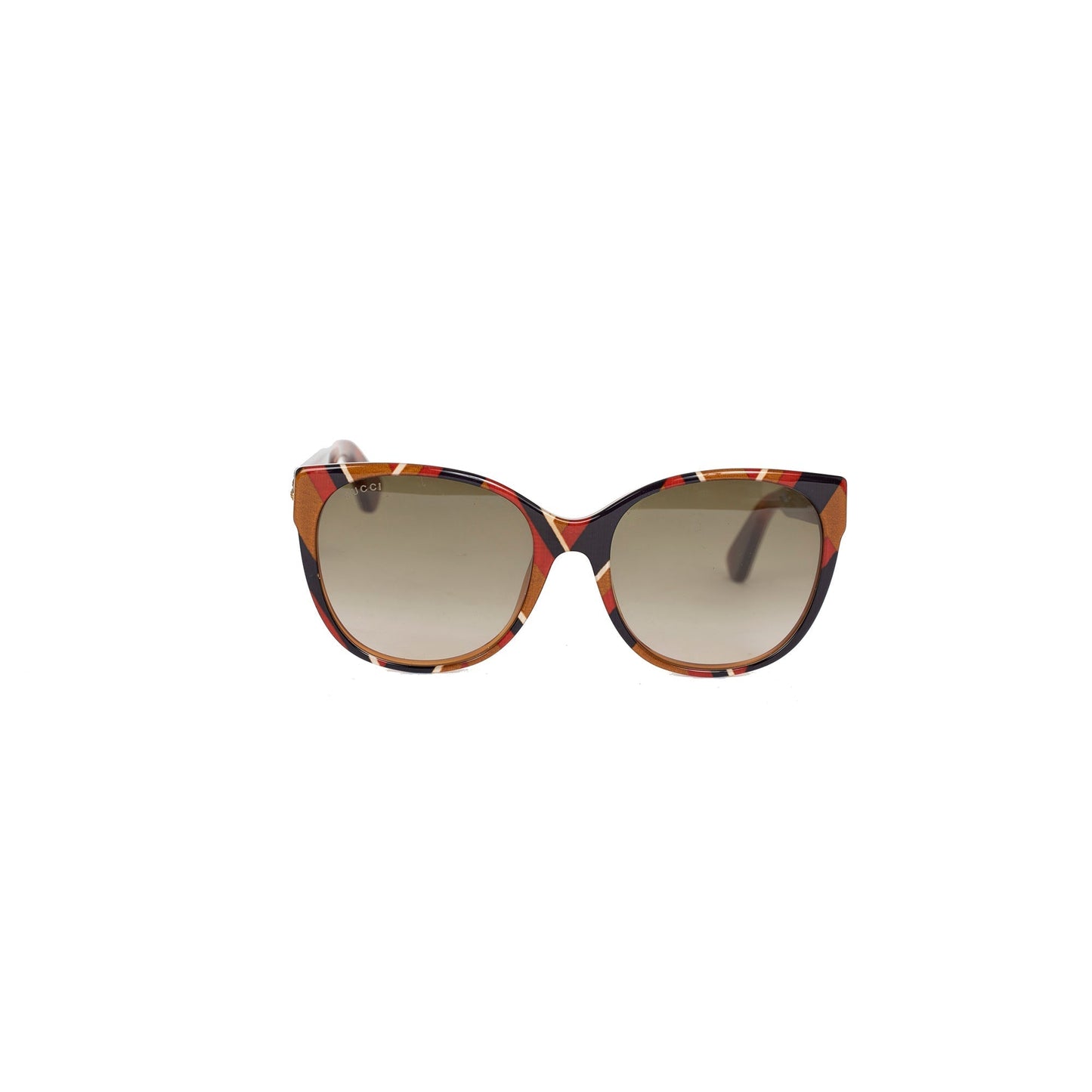 Gucci GG0097S Round-Frame Sunglasses