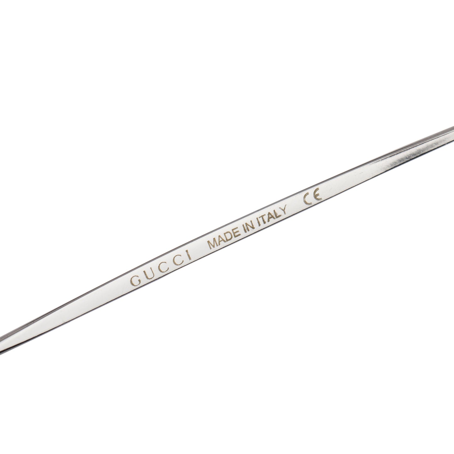 Gucci GG0501S Silver-Tone Metal Aviator Sunglasses