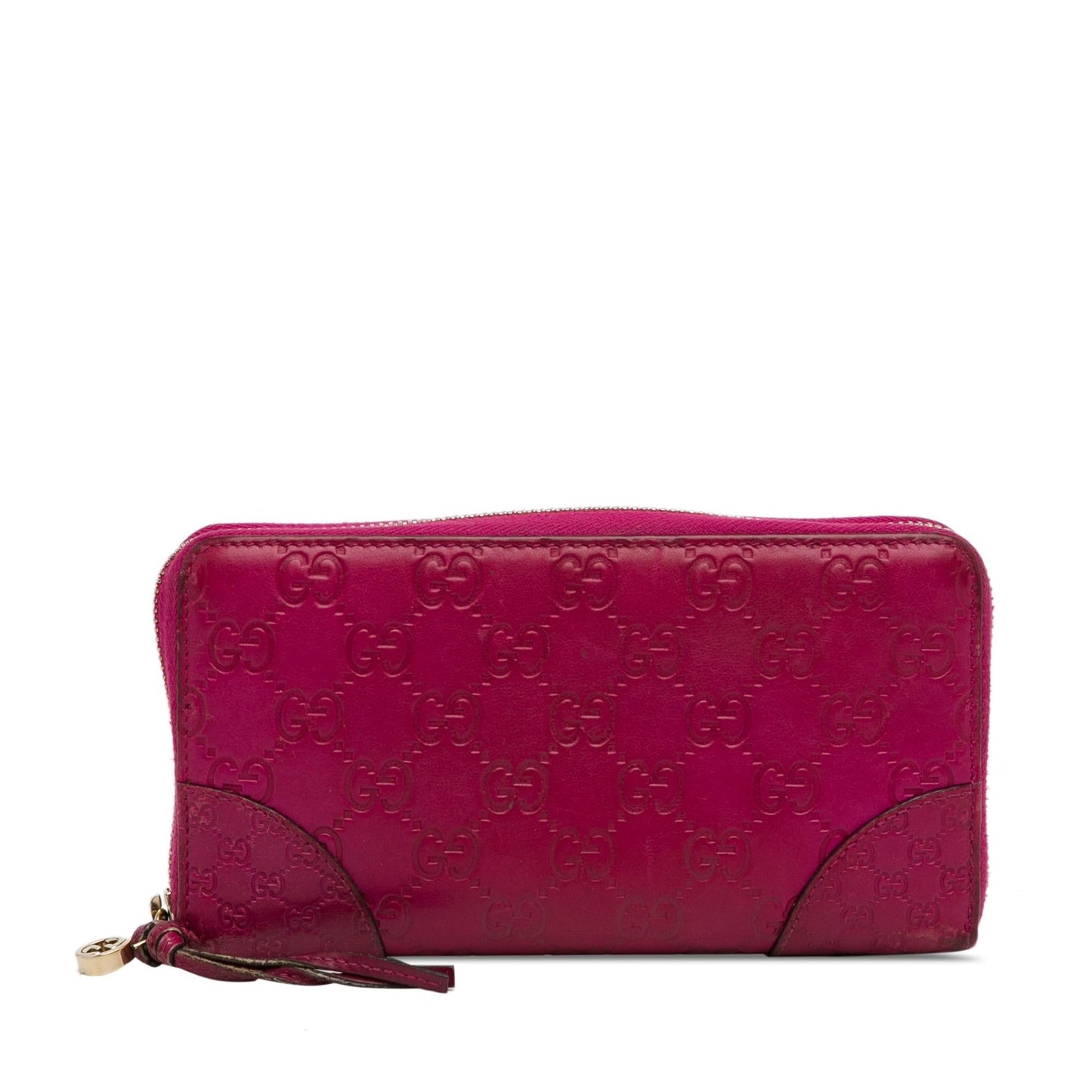 Gucci Guccissima Bree Zip Around Long Wallet (SHG-zoUKG1)