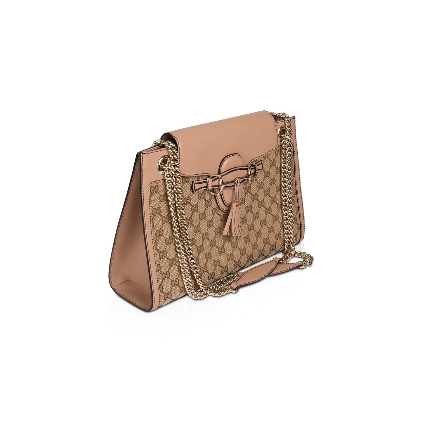 Gucci Large GG Canvas Emily Chain Shoulder Bag
