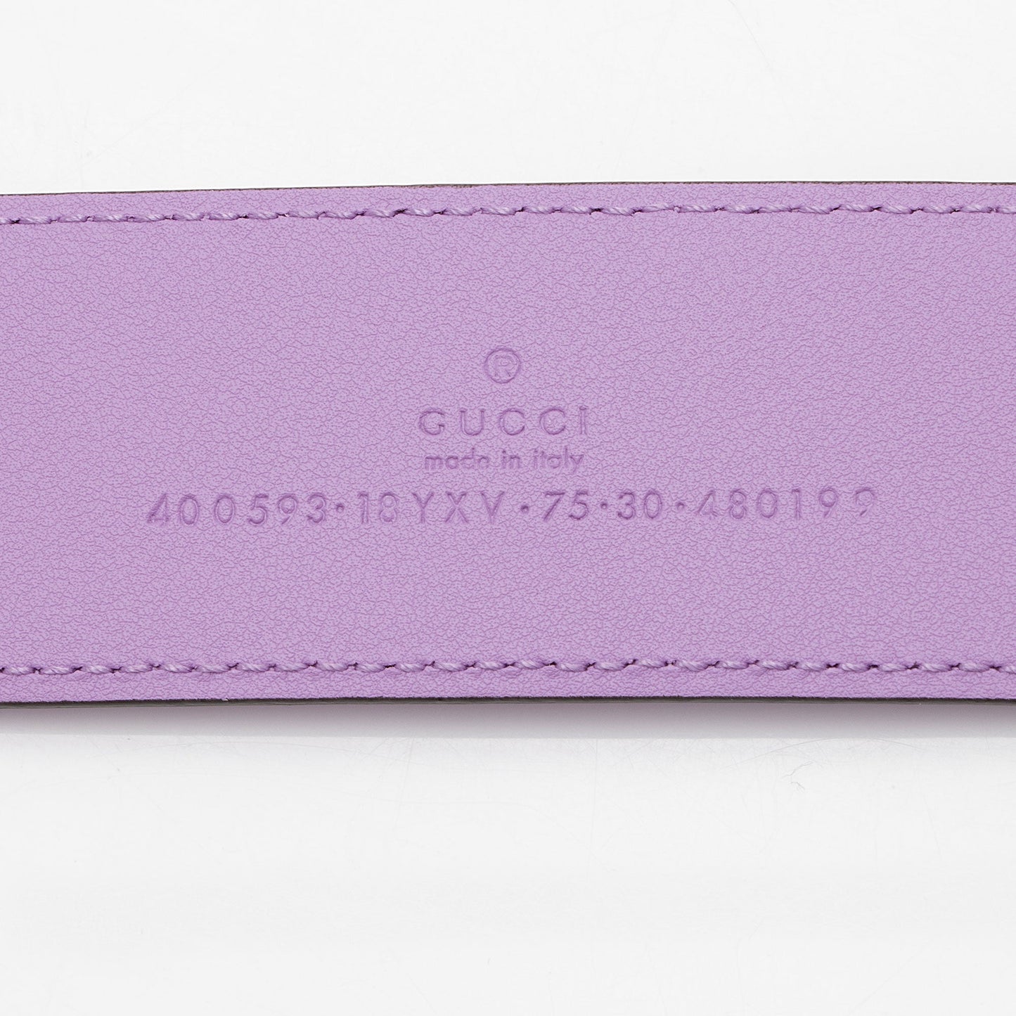 Gucci Leather GG Marmont Monochrome Belt - Size 27 / 69 (SHF-yO6Djv)