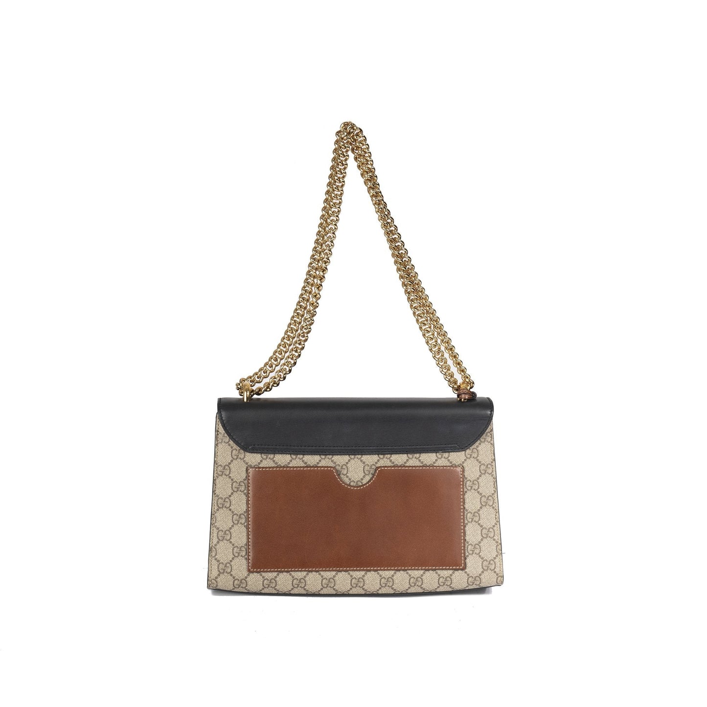 Gucci Medium GG Supreme Padlock Shoulder Bag