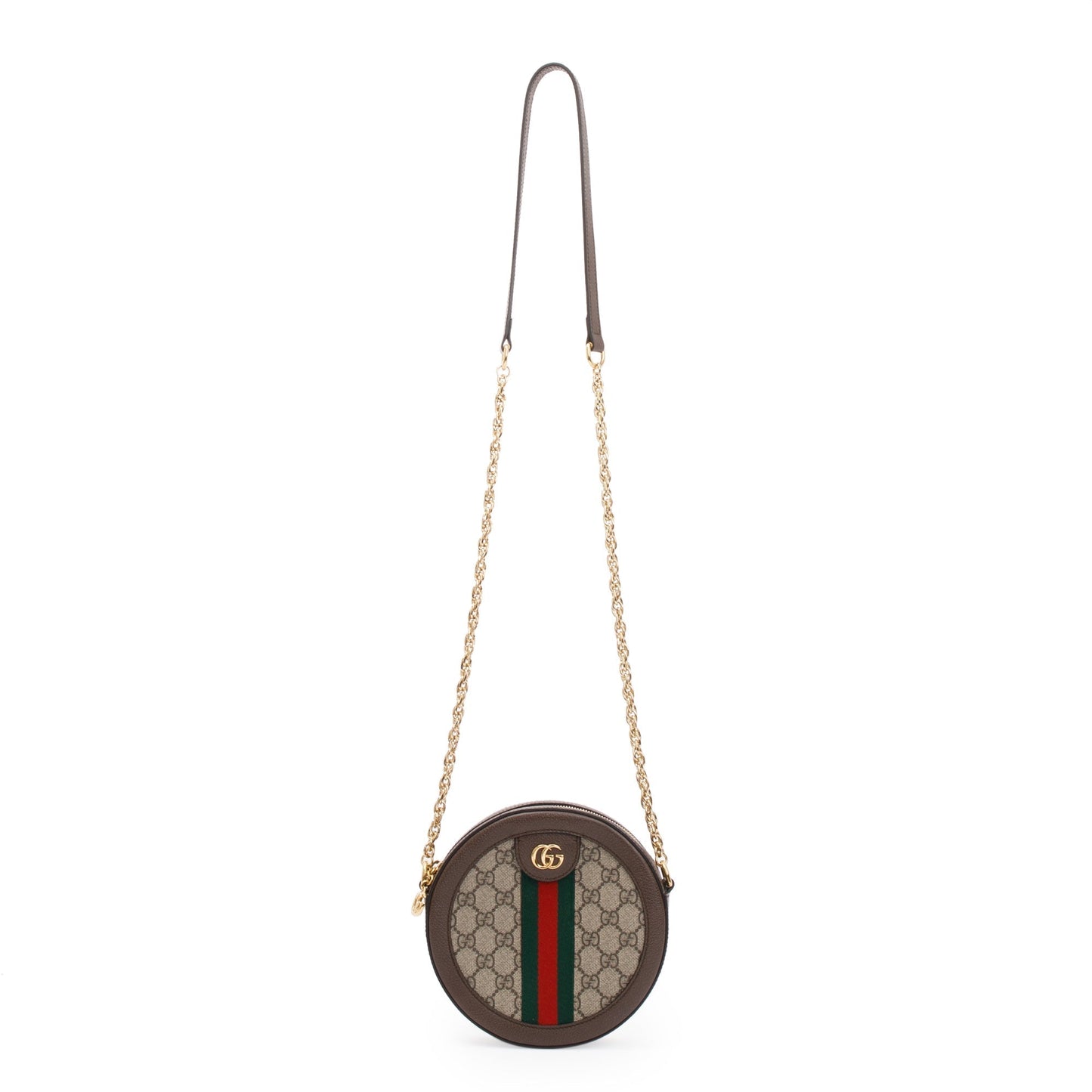 Gucci Ophidia GG Mini Round Shoulder Bag