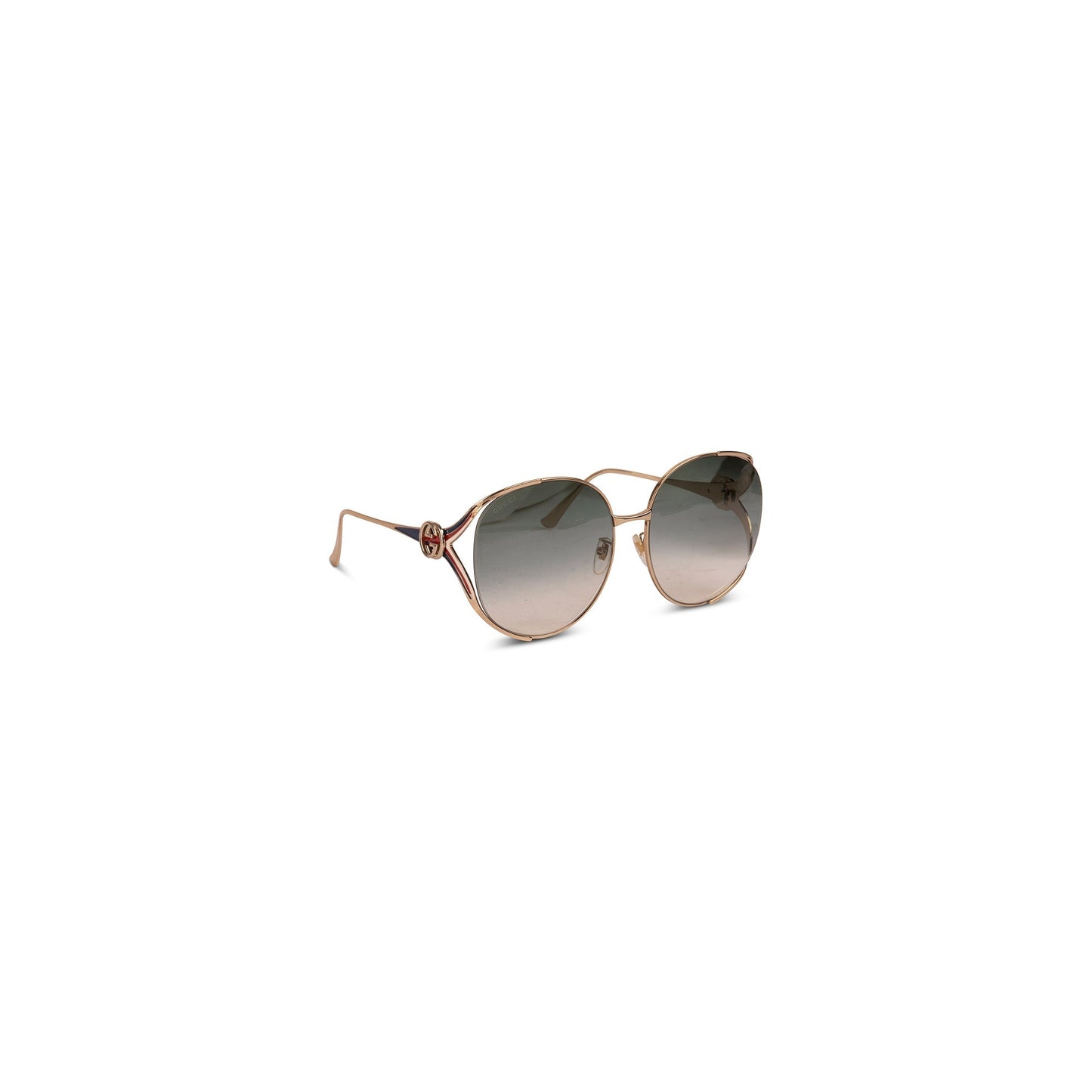 Gucci Oversized Round Frame Sunglasses