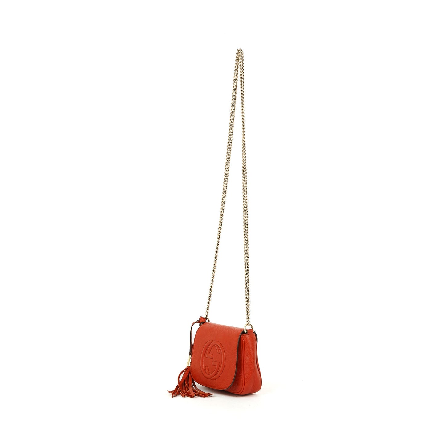 Gucci Small Soho Chain Crossbody Flap Bag